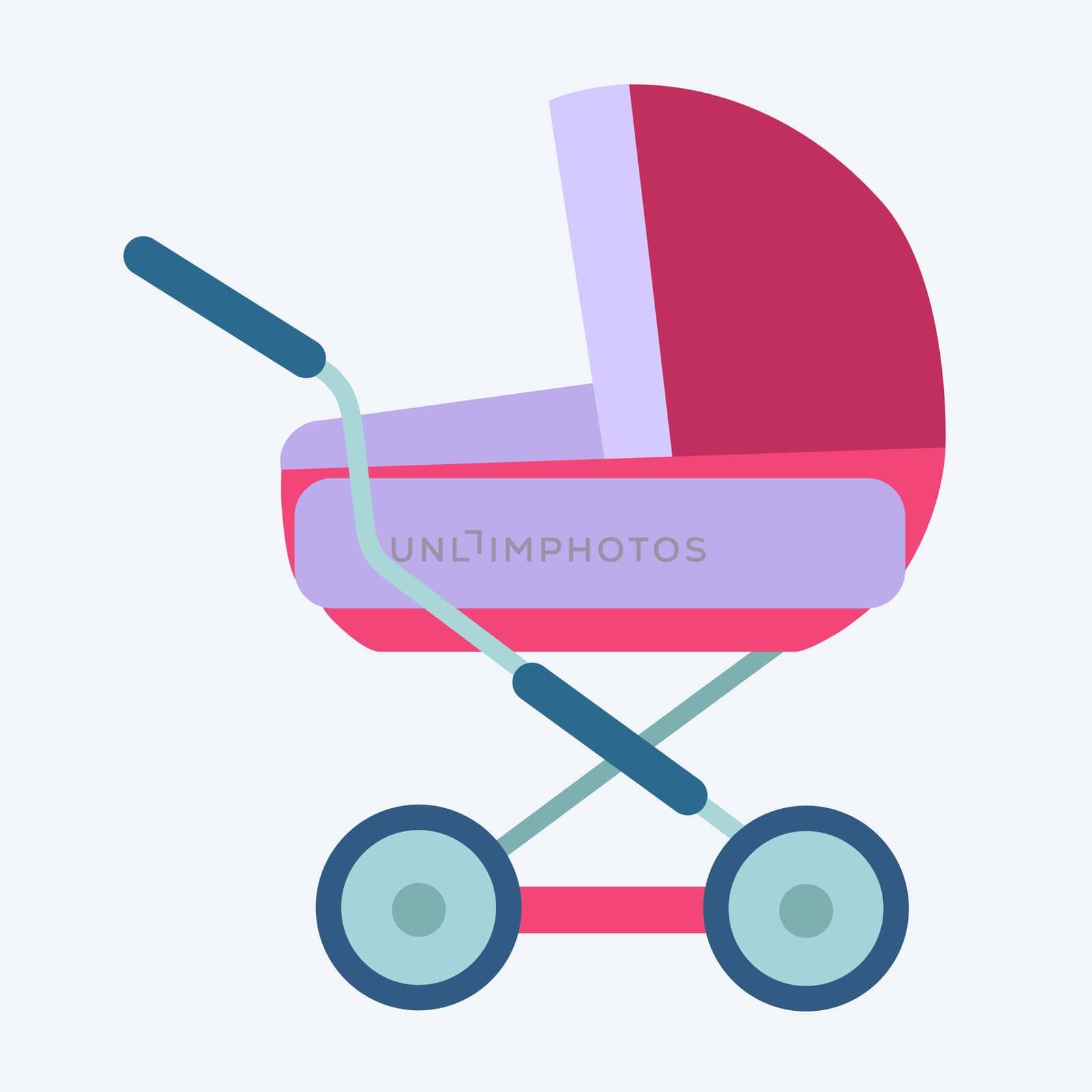 baby carriage childhood and motherhood icon symbol icon