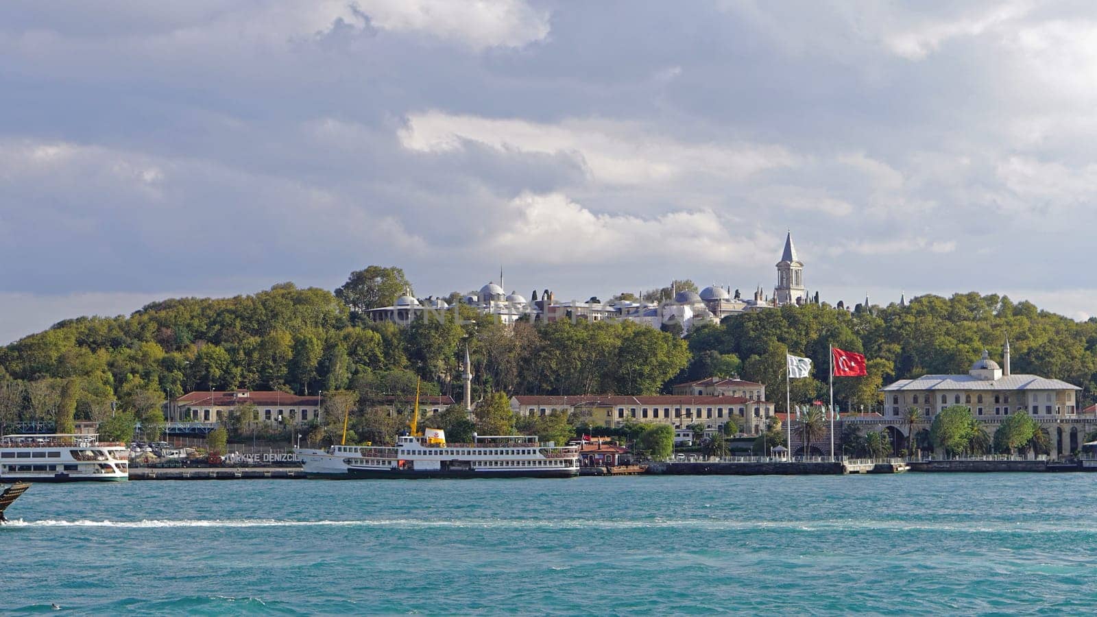 ISTANBUL, TURKEY - OCTOBER 02, 2017: Topkapi palace and museum in Istanbul, Turkey.