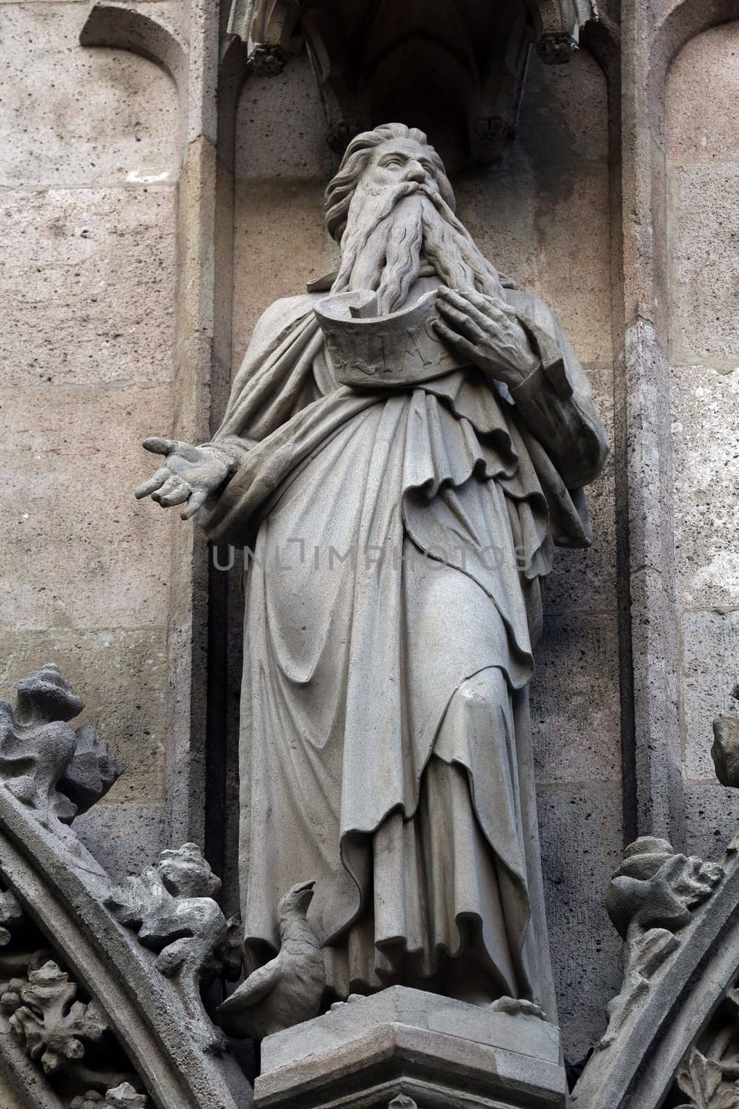 Saint Elijah, Votivkirche (The Votive Church) in Vienna, Austria
