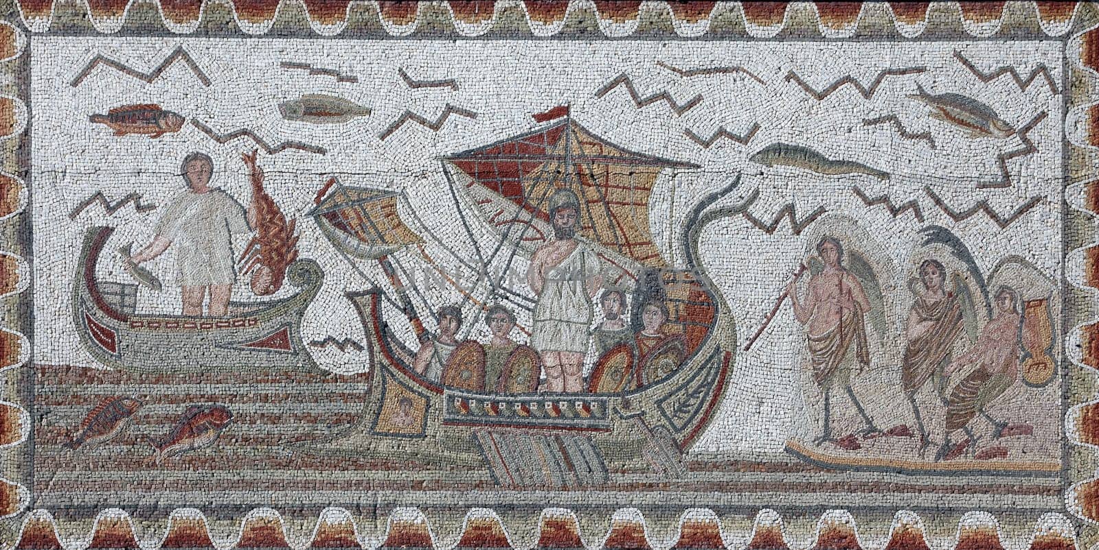 Ancient Roman mosaic
