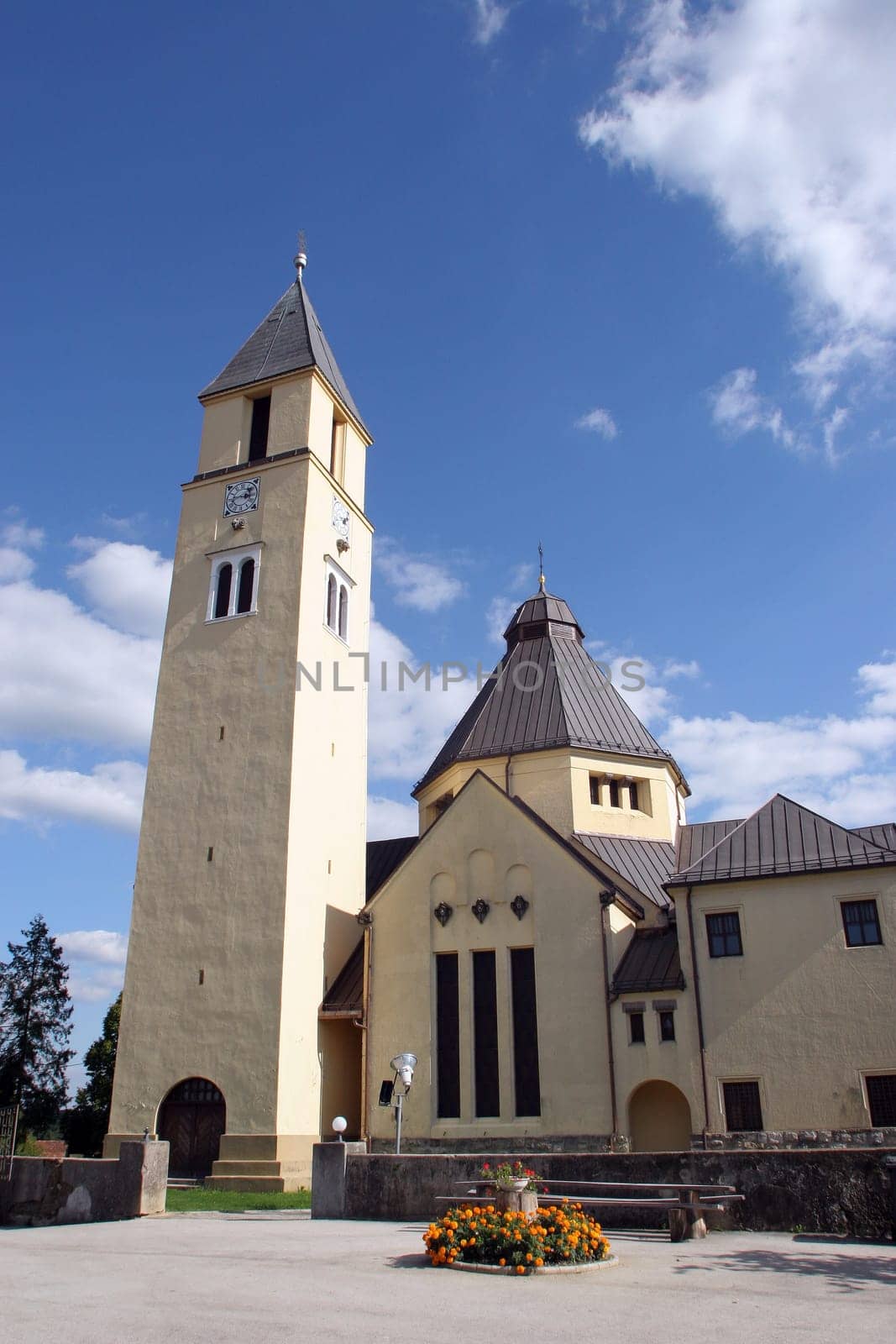 Parish church of the Holy Trinity in Krasic, Croatia