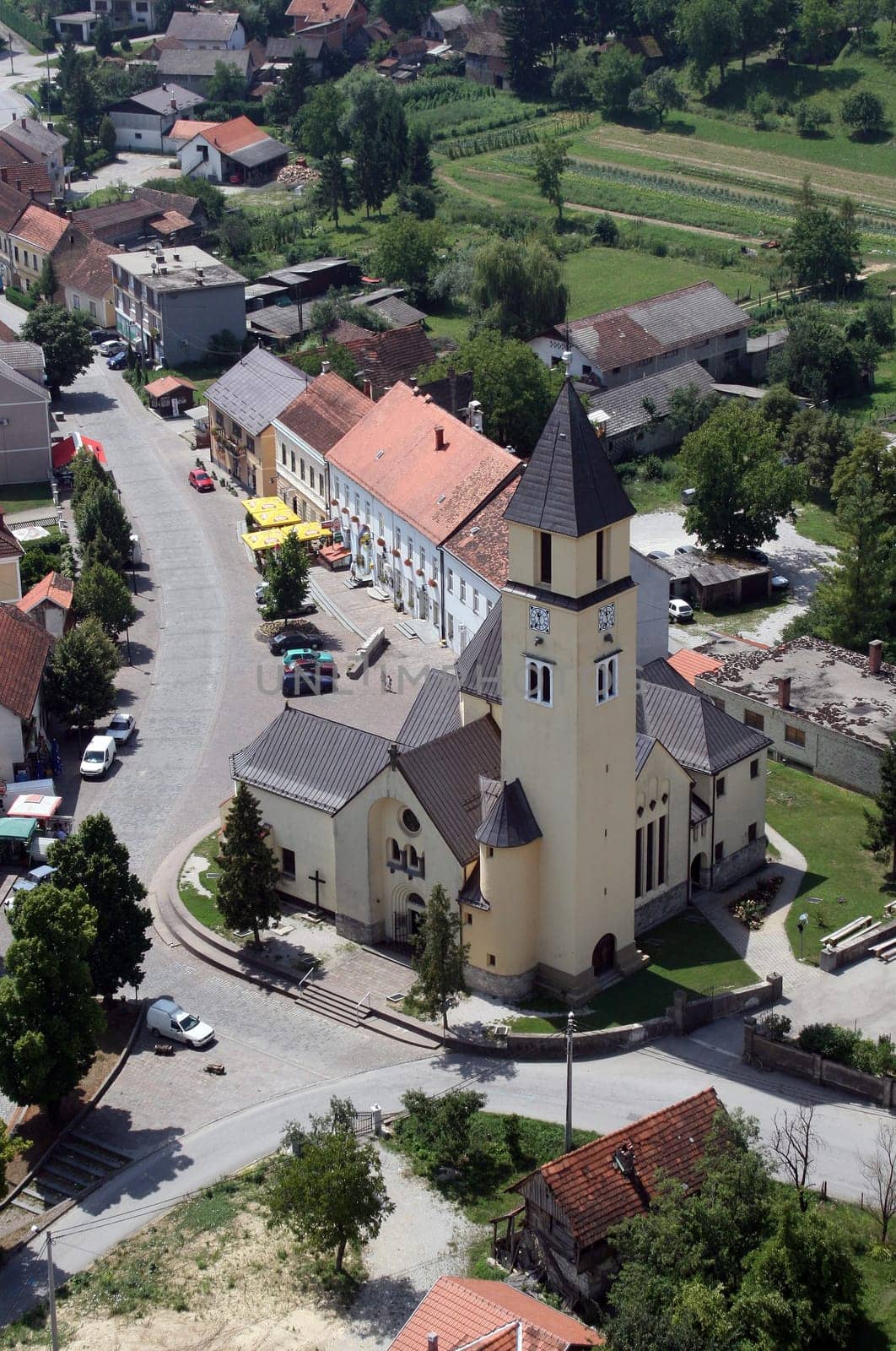 Parish church of the Holy Trinity in Krasic, Croatia
