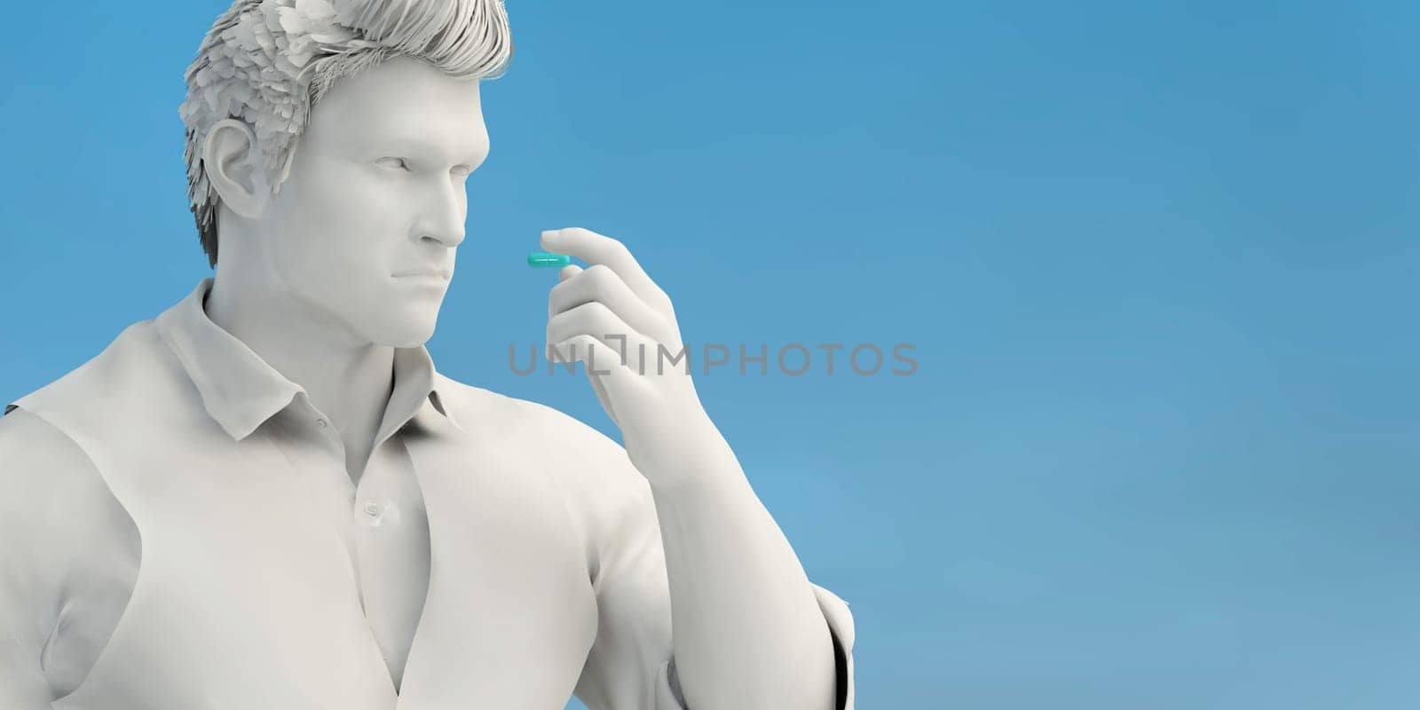 Dietary Supplements and Vitamin Side Effects Concept
