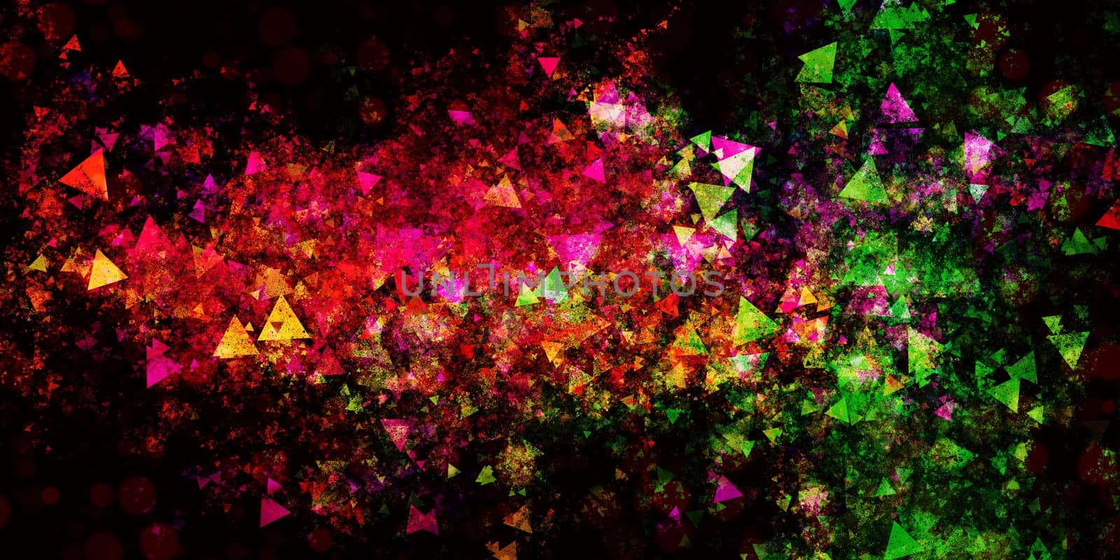 Grunge Concert Festival Background as Colorful Abstract
