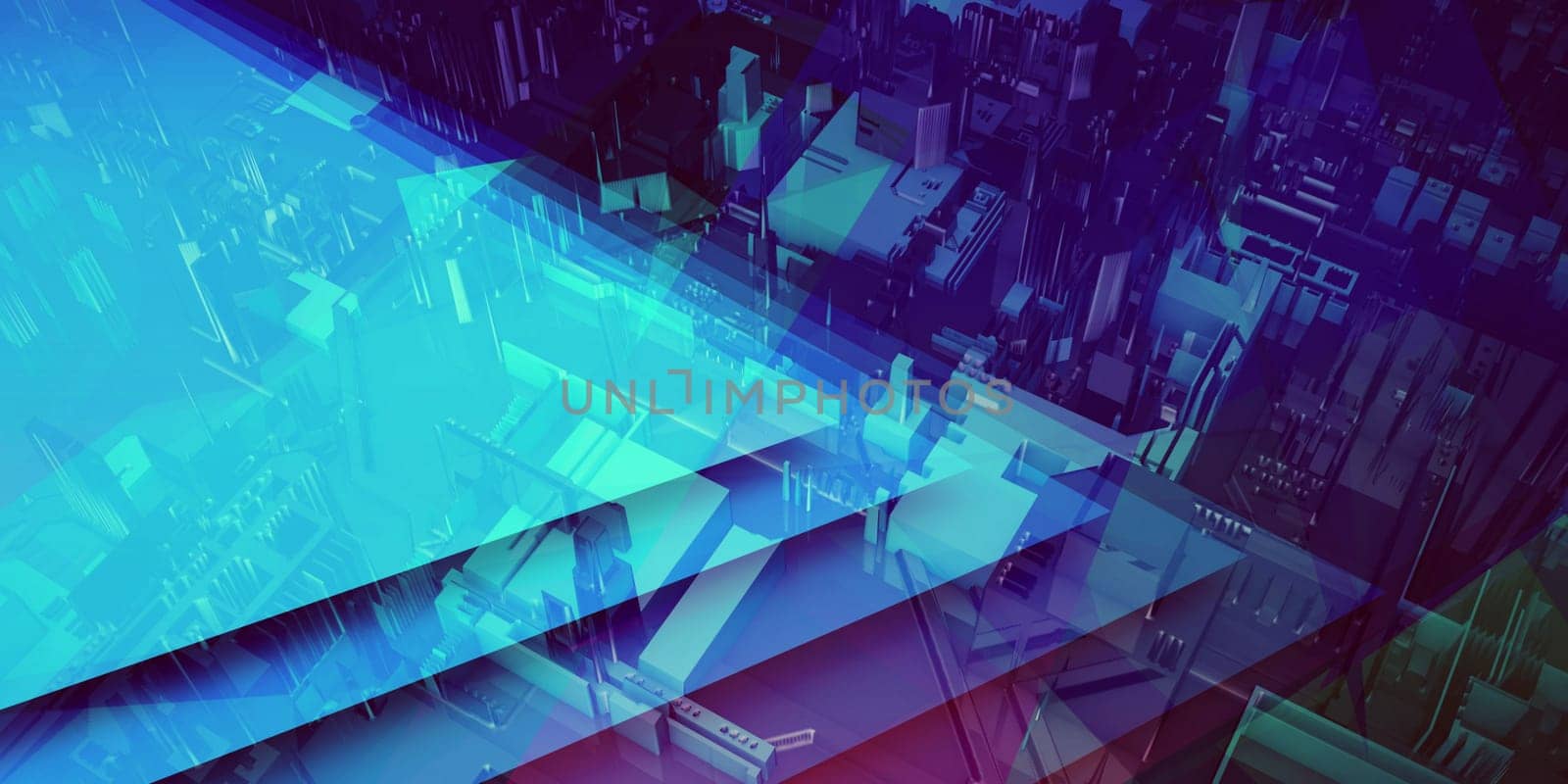 New Future Technology Concept Abstract Background For Business