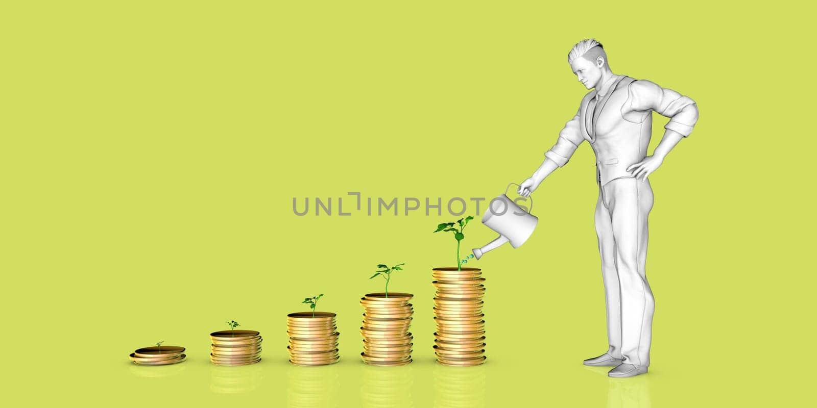 Wealth Management Concept for Financial Planning Long Term