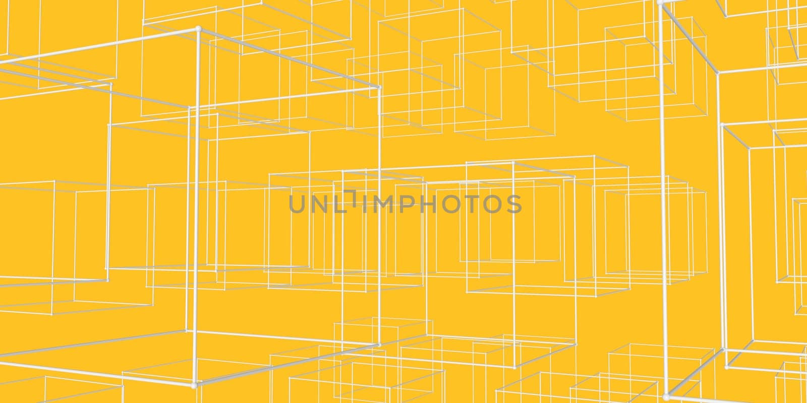 Technology Abstract with Futuristic Lines and Data
