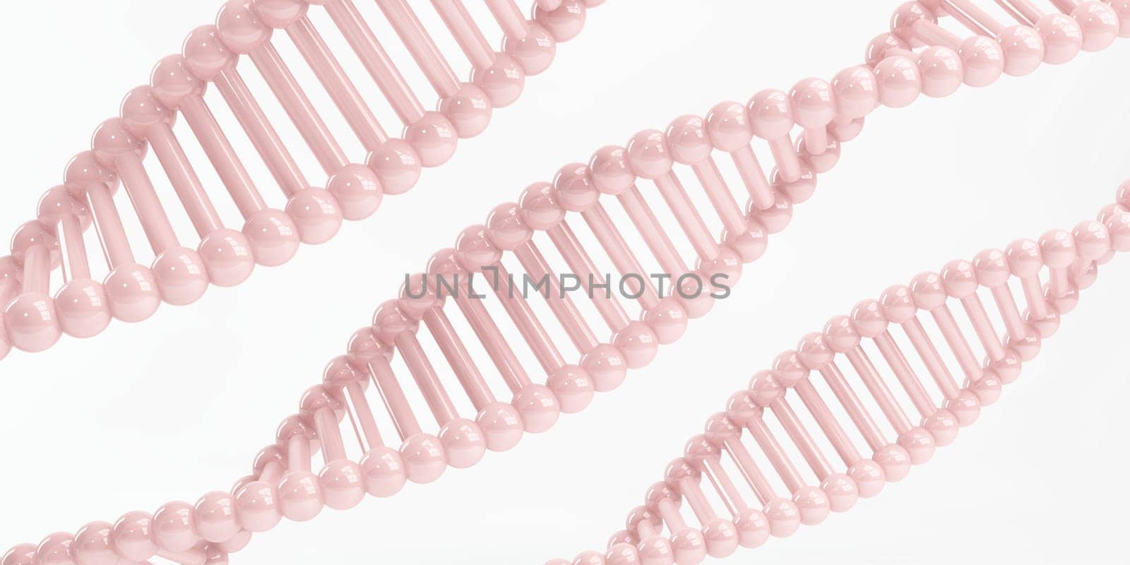 Medical Aesthetics Treatment Using Science with DNA Helix Molecule