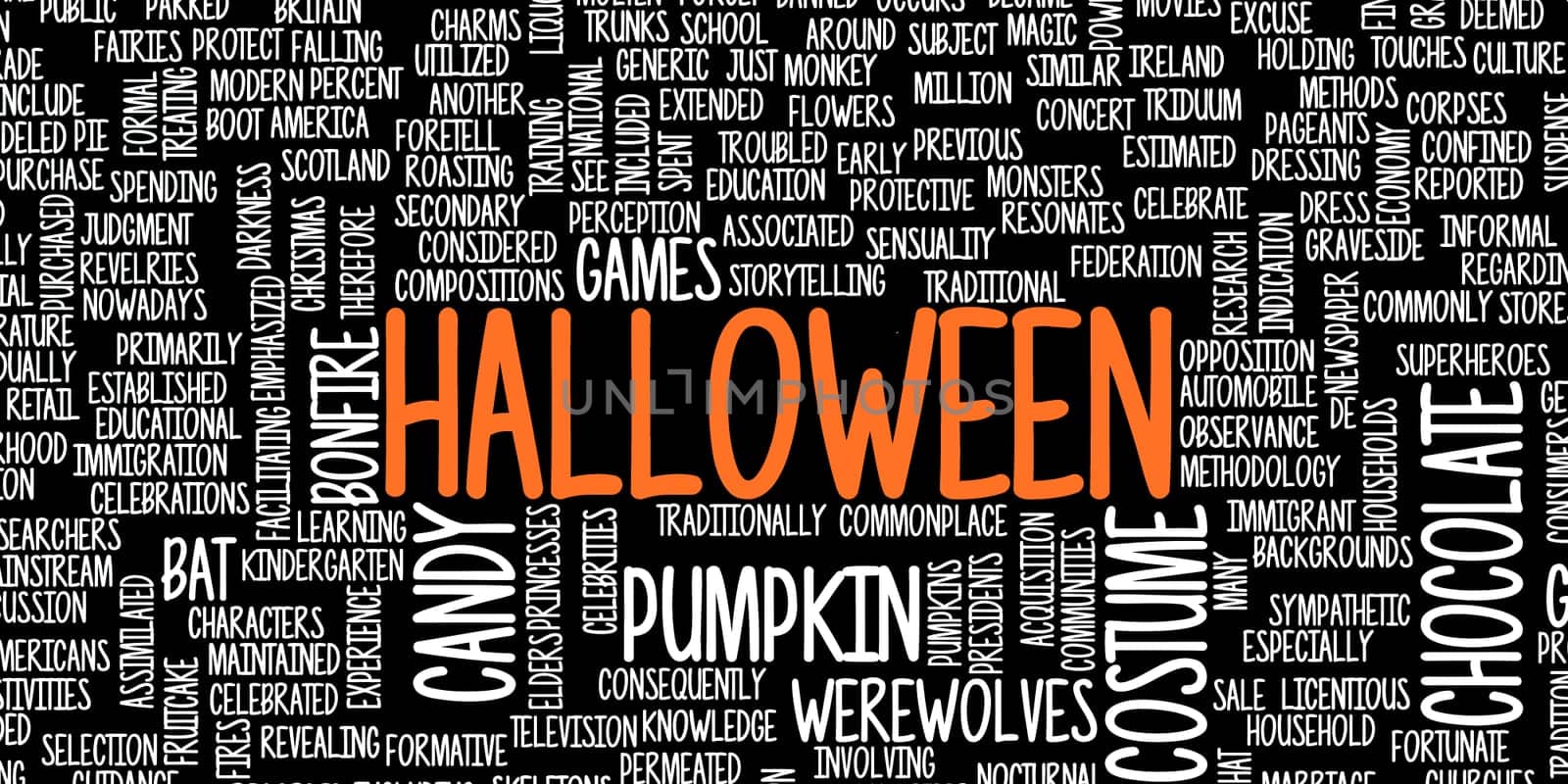 Halloween Background as a Marketing Advertisement Invitation Art