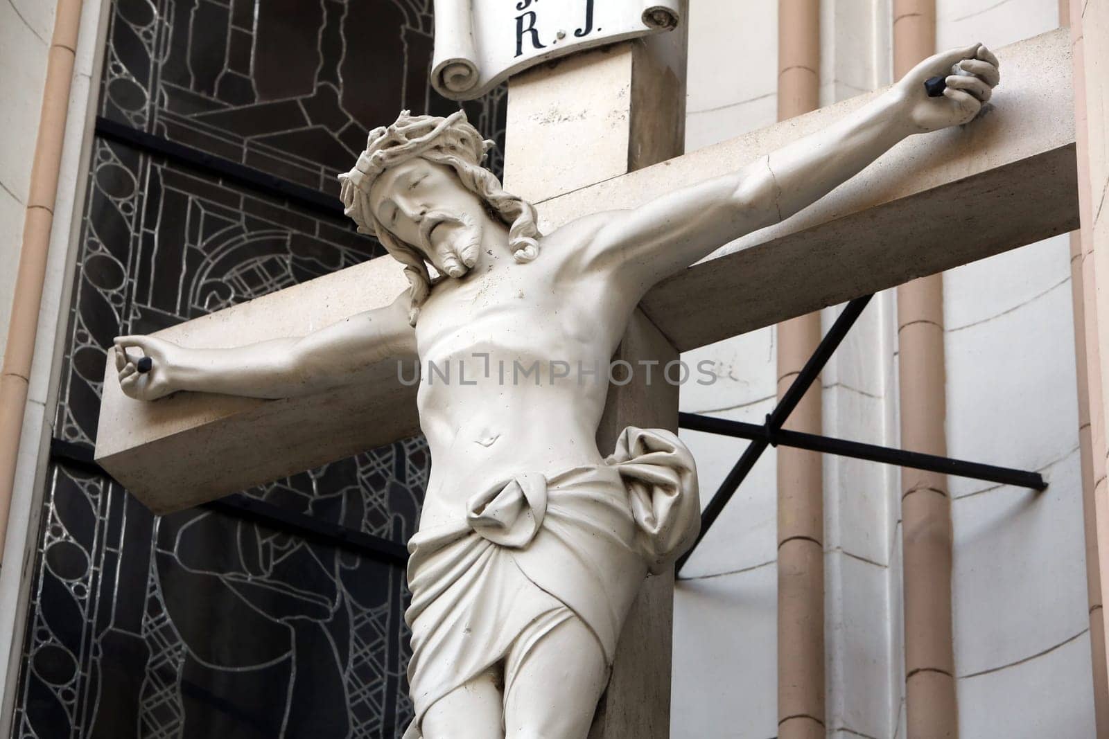 Crucifixion, Basilica Assumption of the Virgin Mary in Marija Bistrica, Croatia