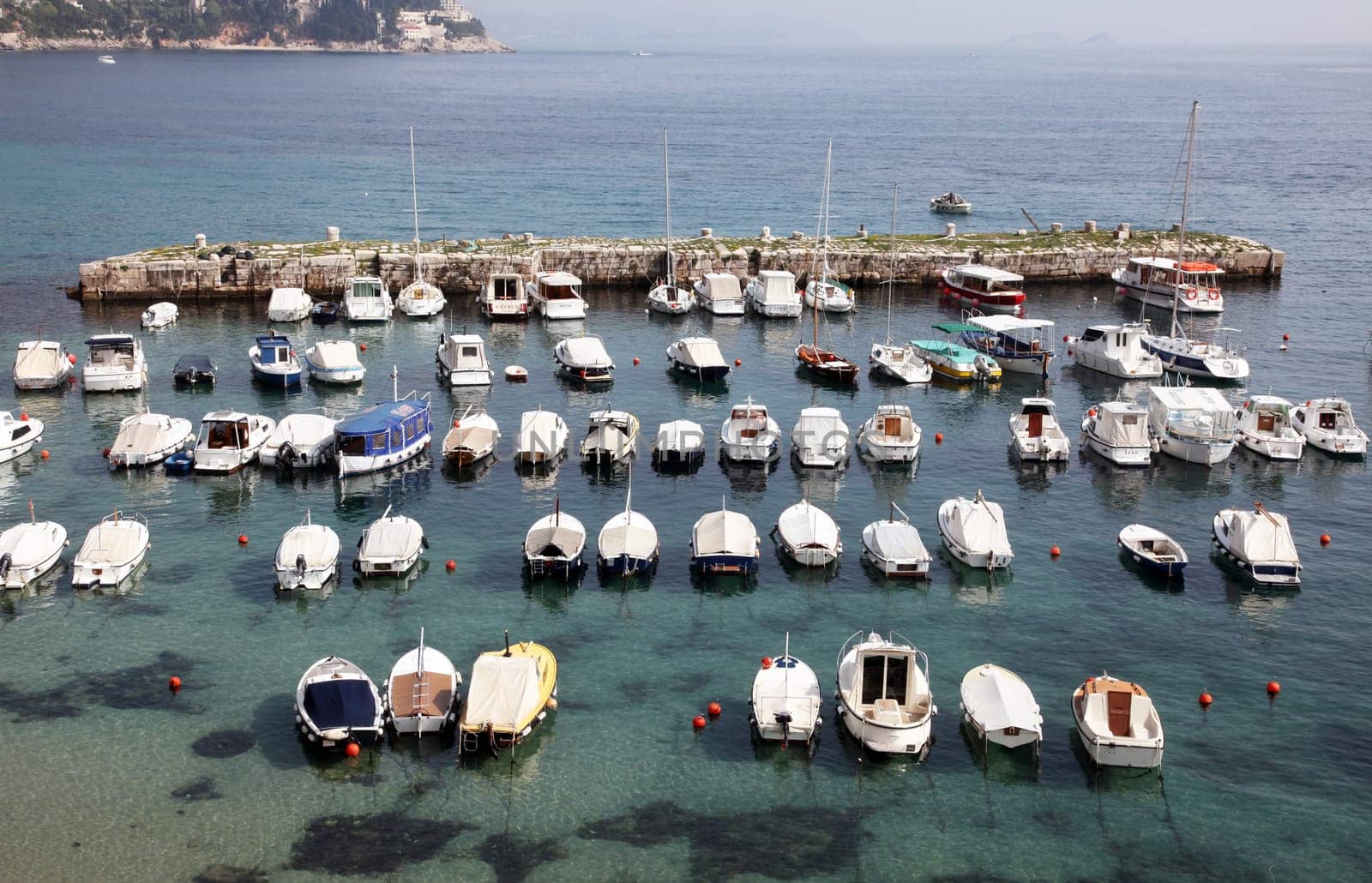 Dubrovnik harbor, Croatia