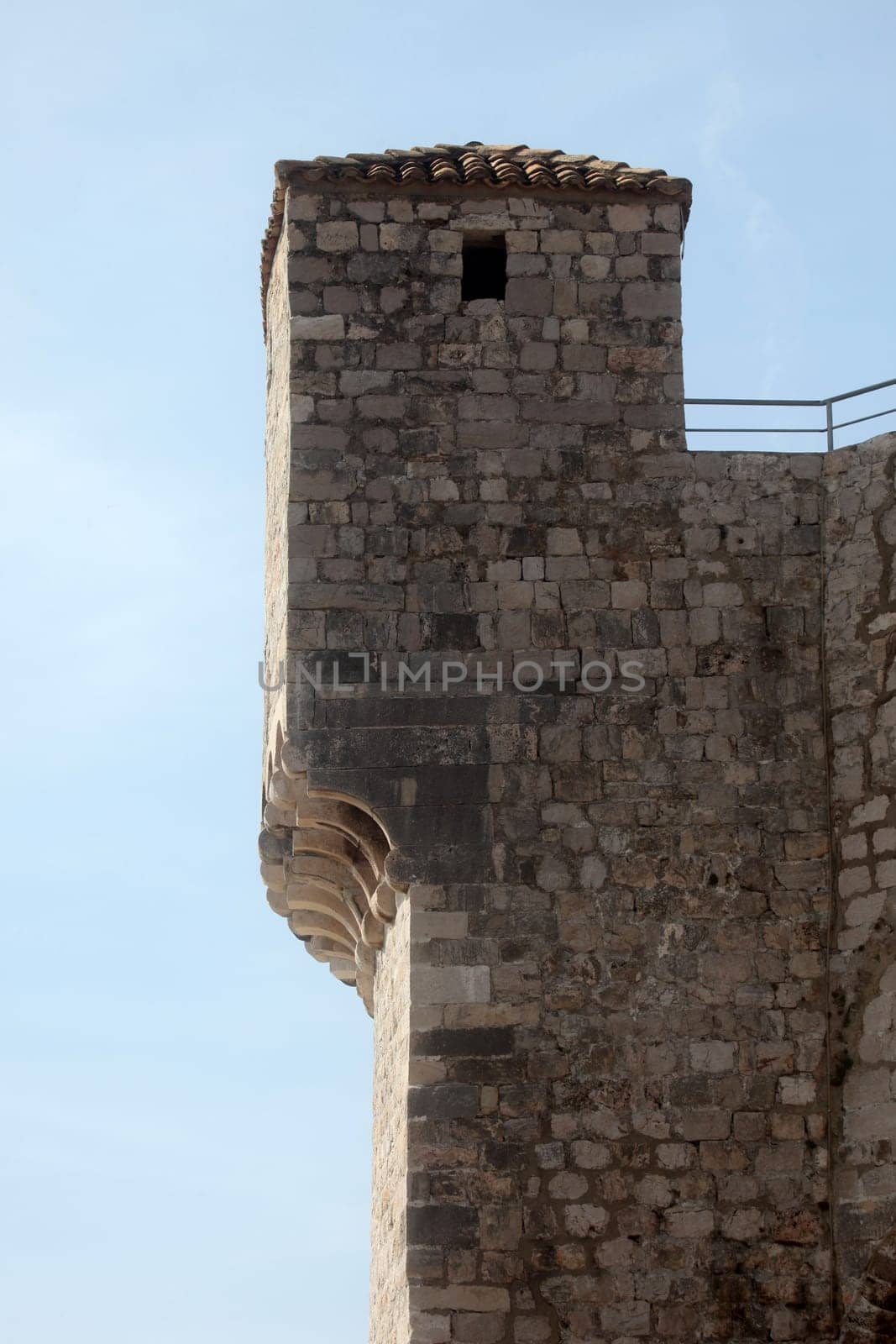 Stone fort in Dubrovnik