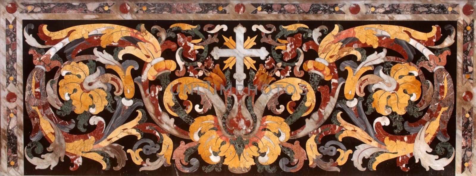 Cross, detail of the altar, Dubrovnik cathedral
