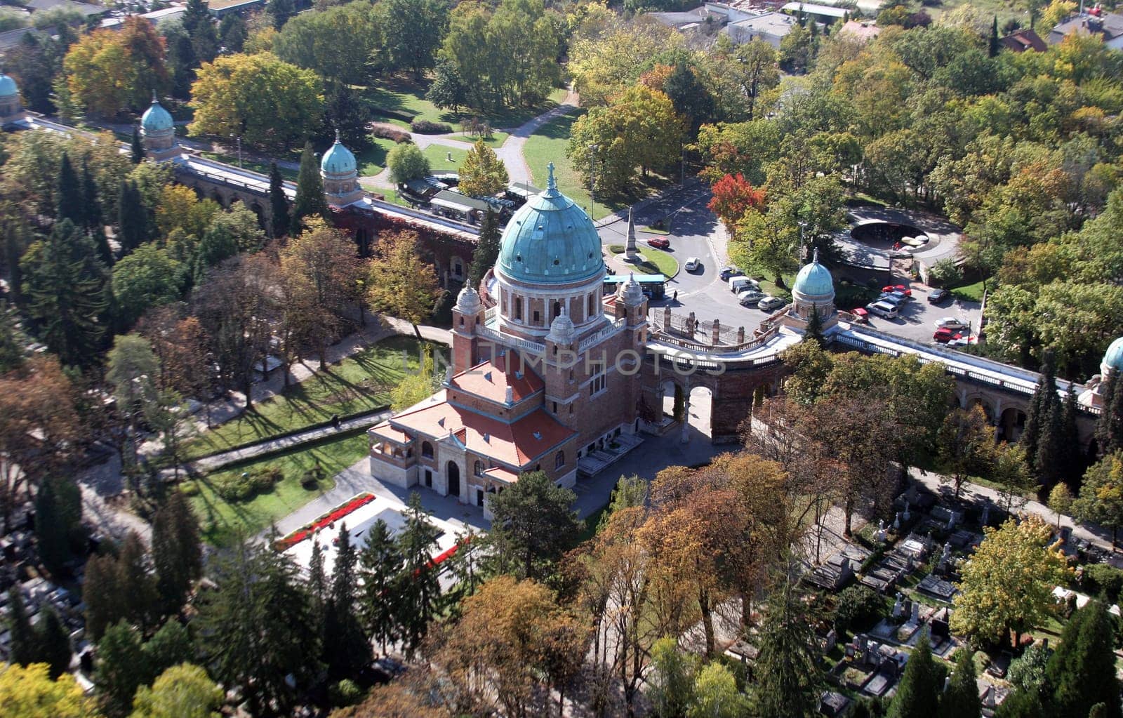 Mirogoj cemetery in Zagreb. Croatia