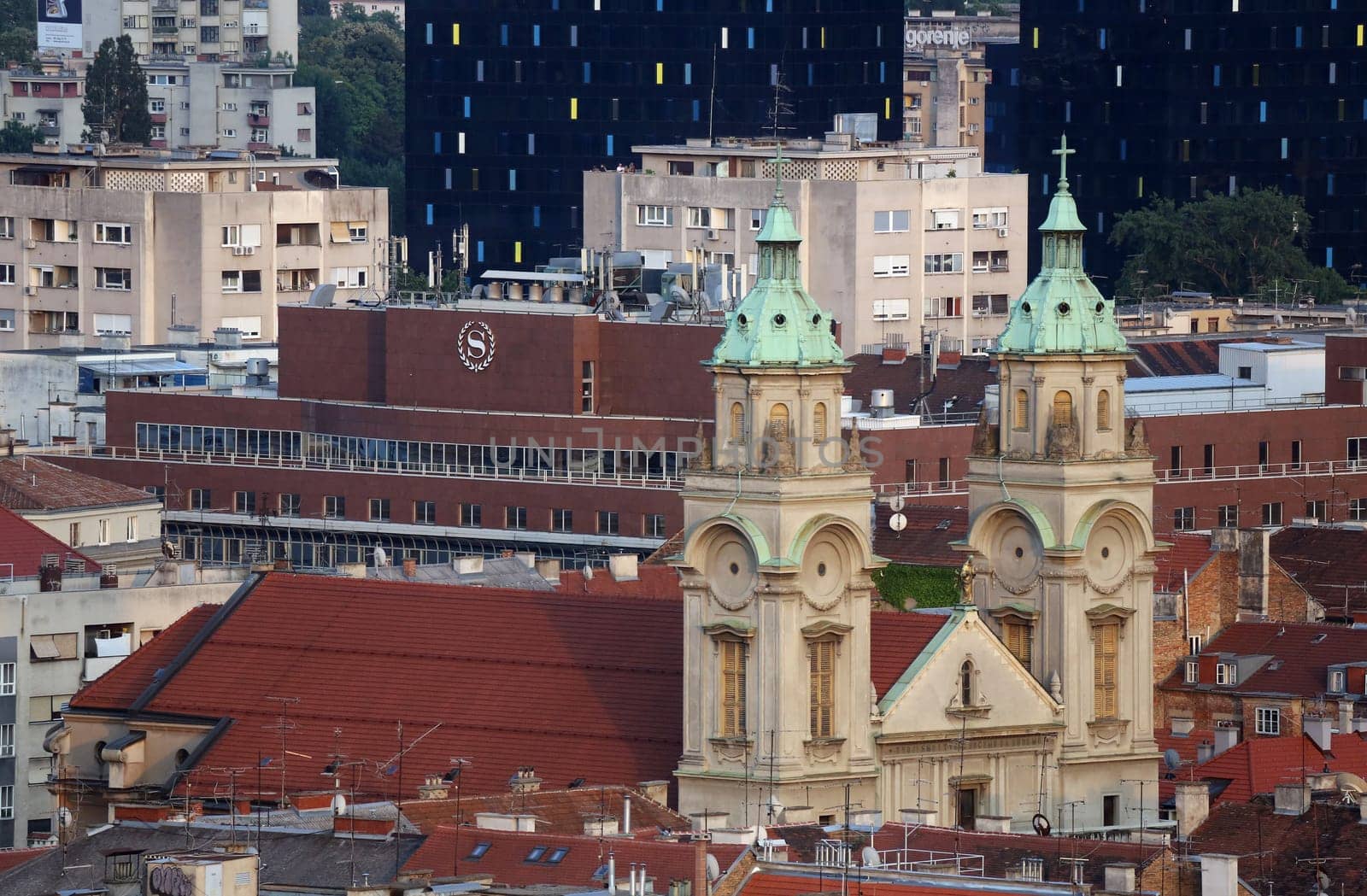 Basilica of the Sacred Heart of Jesus in Zagreb, Croatia