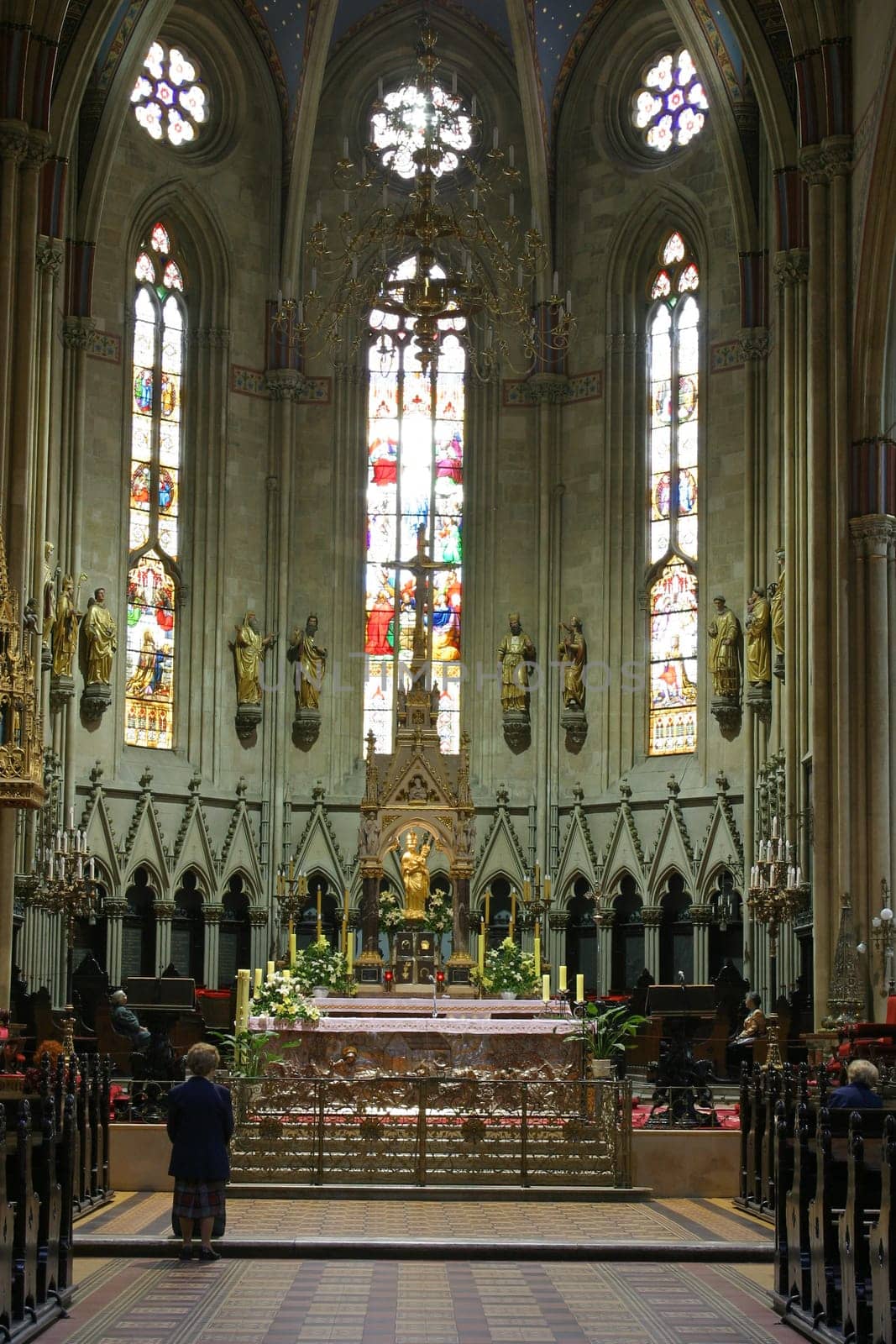Altar in Zagreb cathedral