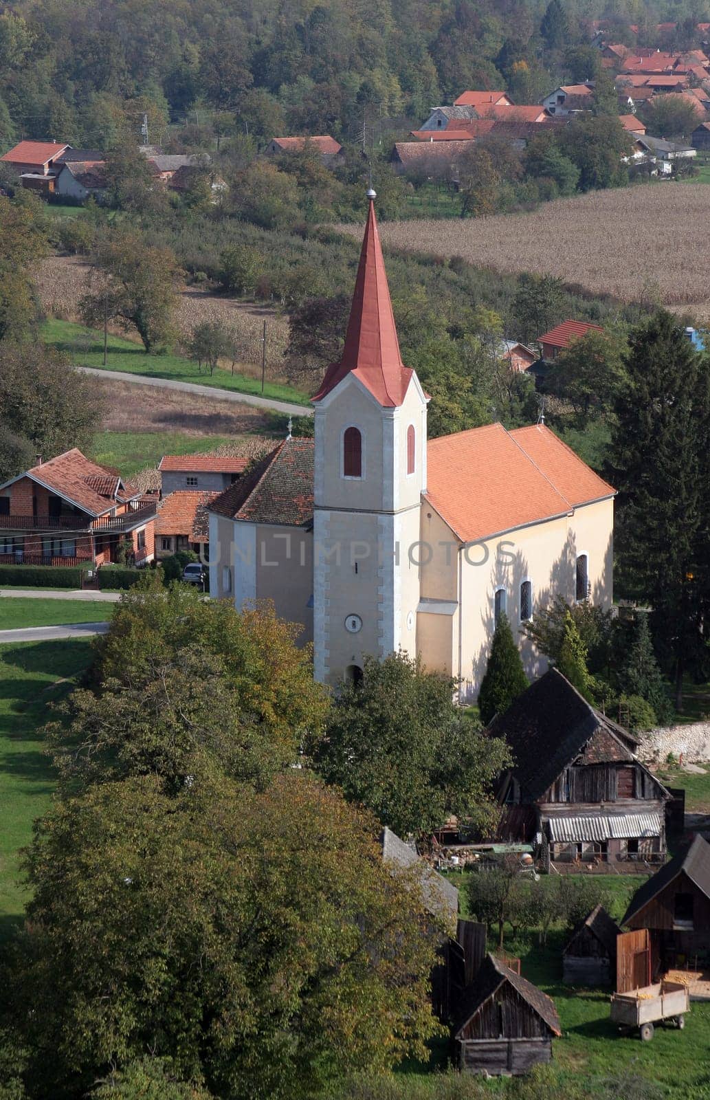 Parish Church of Saint Martin in Scitarjevo, Croatia