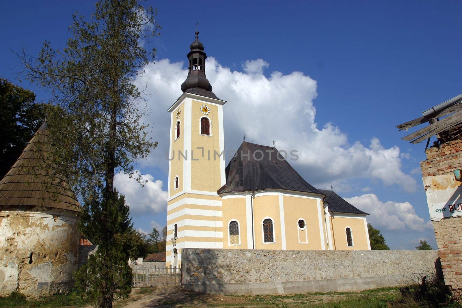 Parish Church of Assumption of the Virgin Mary in Pokupsko, Croatia