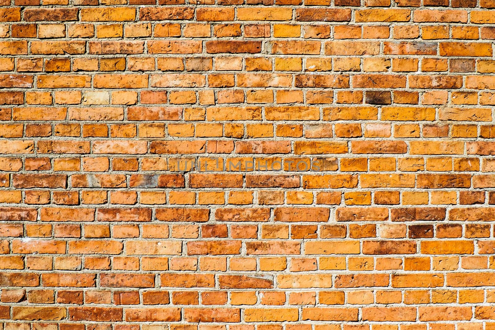 Rough Textured Old Brick Wall Background Surface.