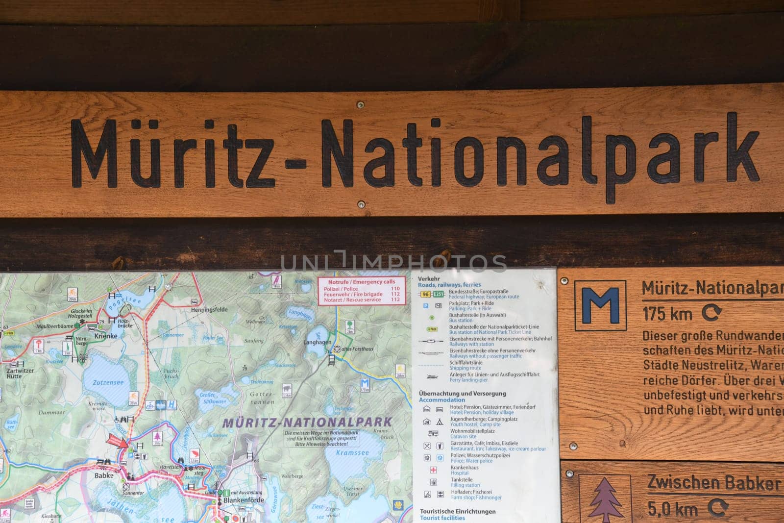 The Müritz National Park offers a variety of hiking and cycling trails in the middle of nature.