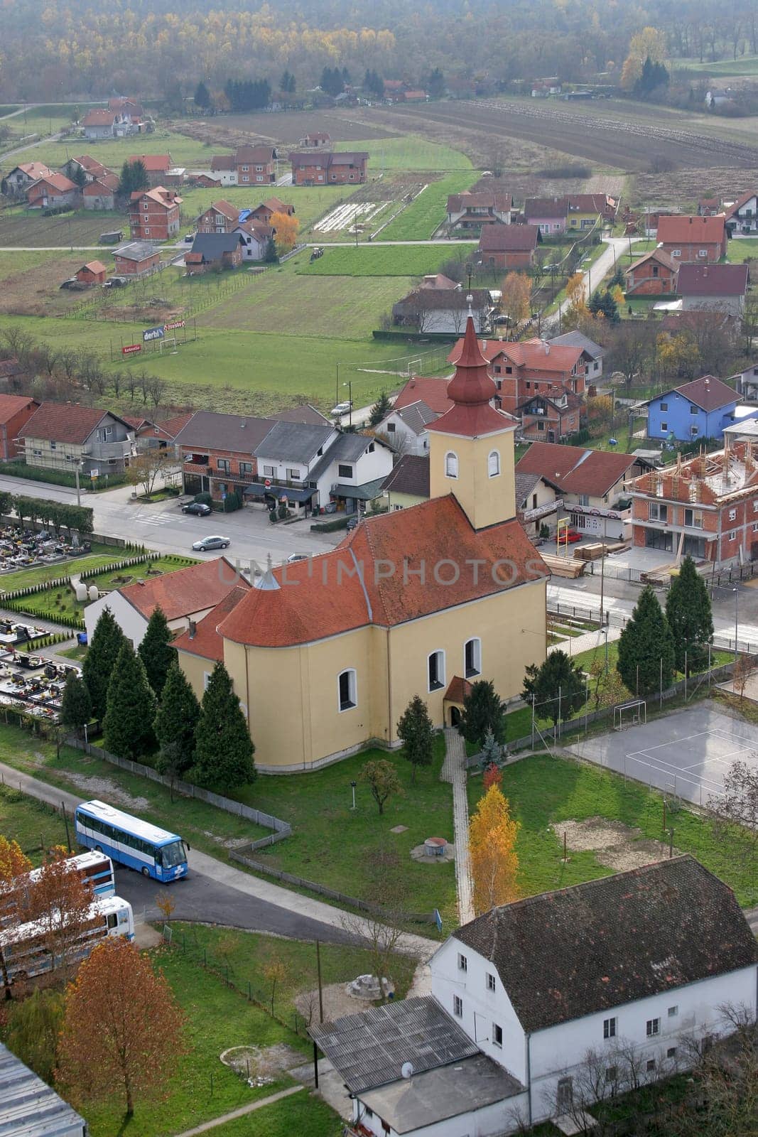 Parish church of the Assumption of the Virgin Mary in Savski Nart, Croatia