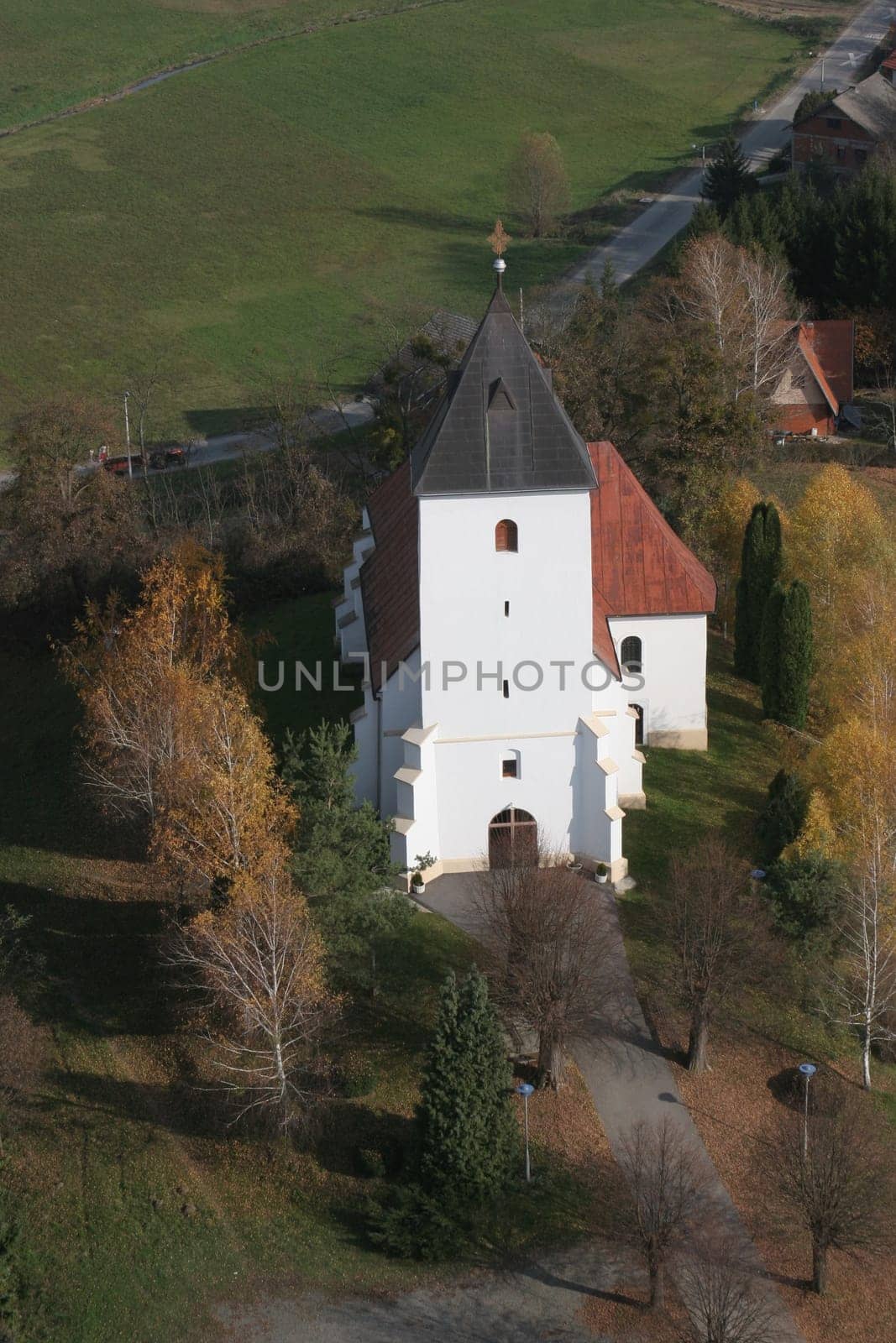 All Saints Parish Church in the Bedenica, Croatia