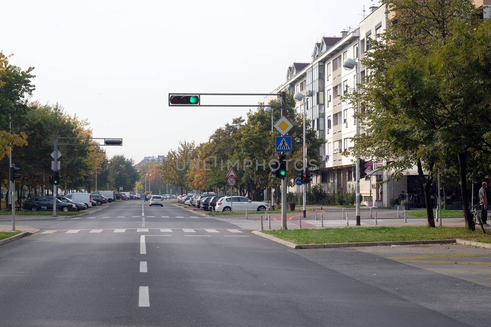 New housing blocks in Malesnica residential area, Zagreb, Croatia