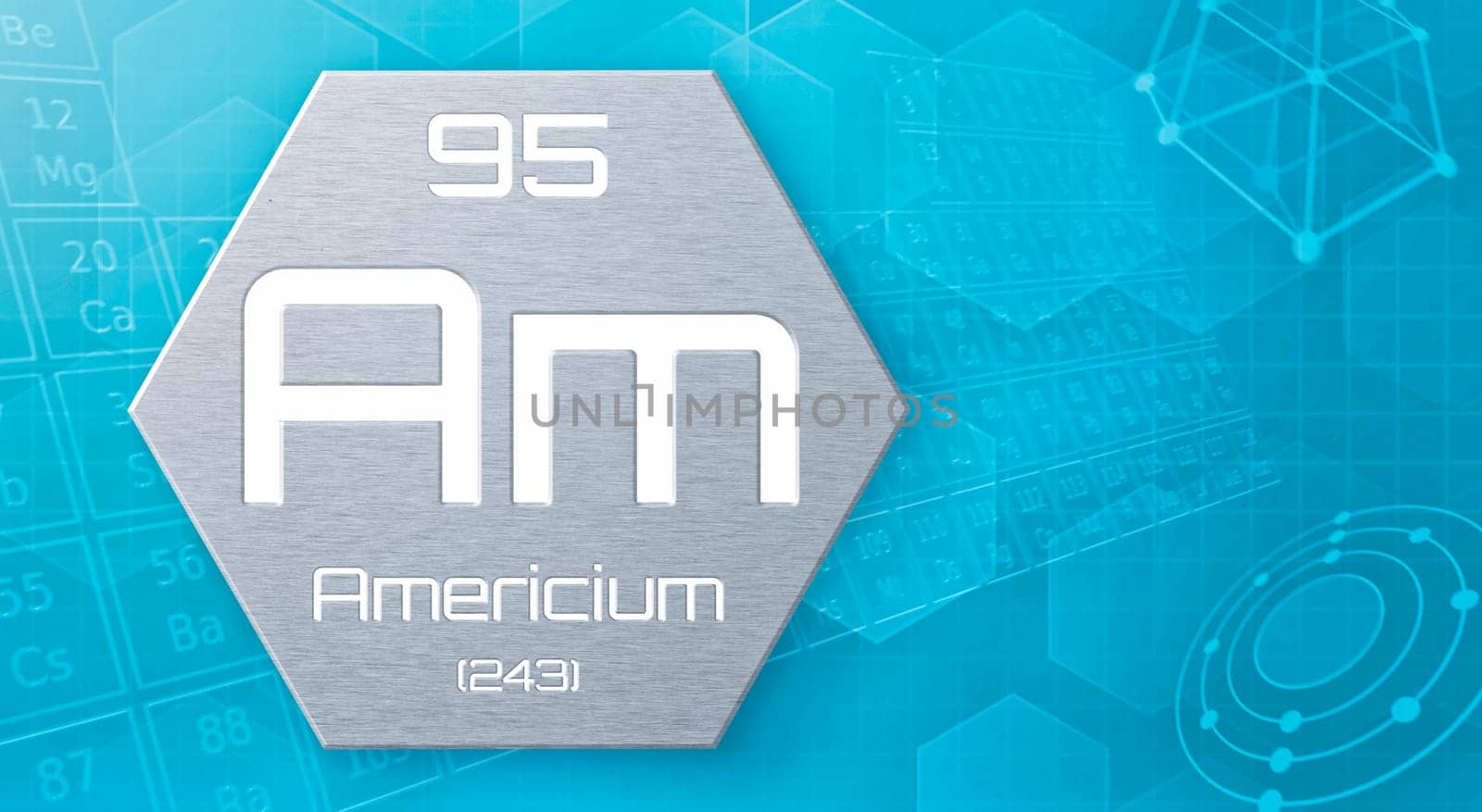 Chemical element of the periodic table - Americium