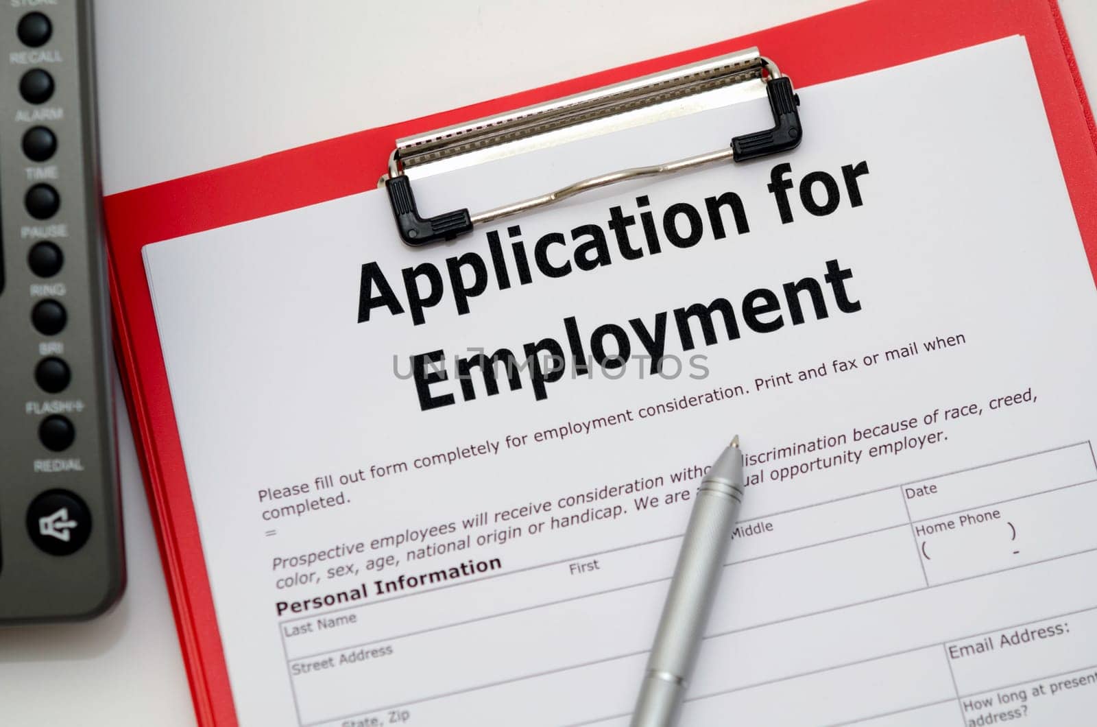 Application for Employment