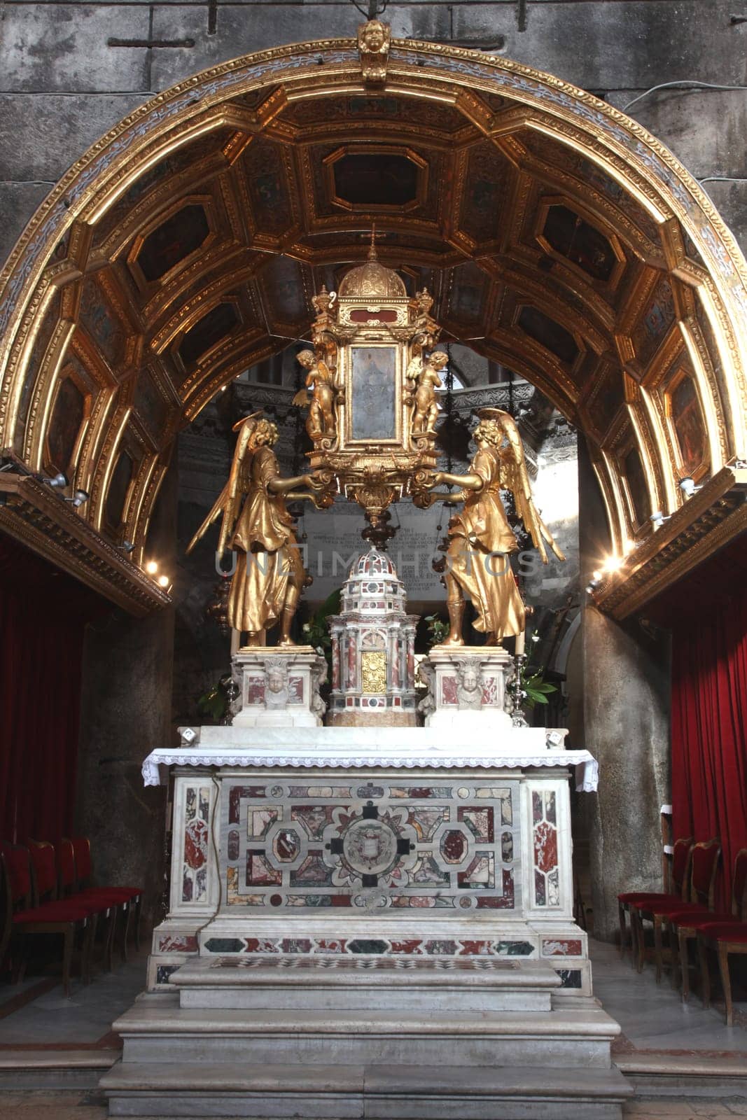 Altar in the Cathedral of St. Domnius in Split, Croatia