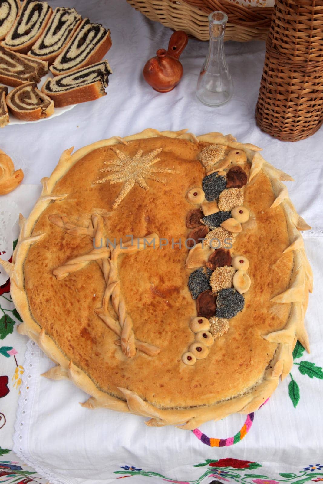 Delicious homemade Christmas bread