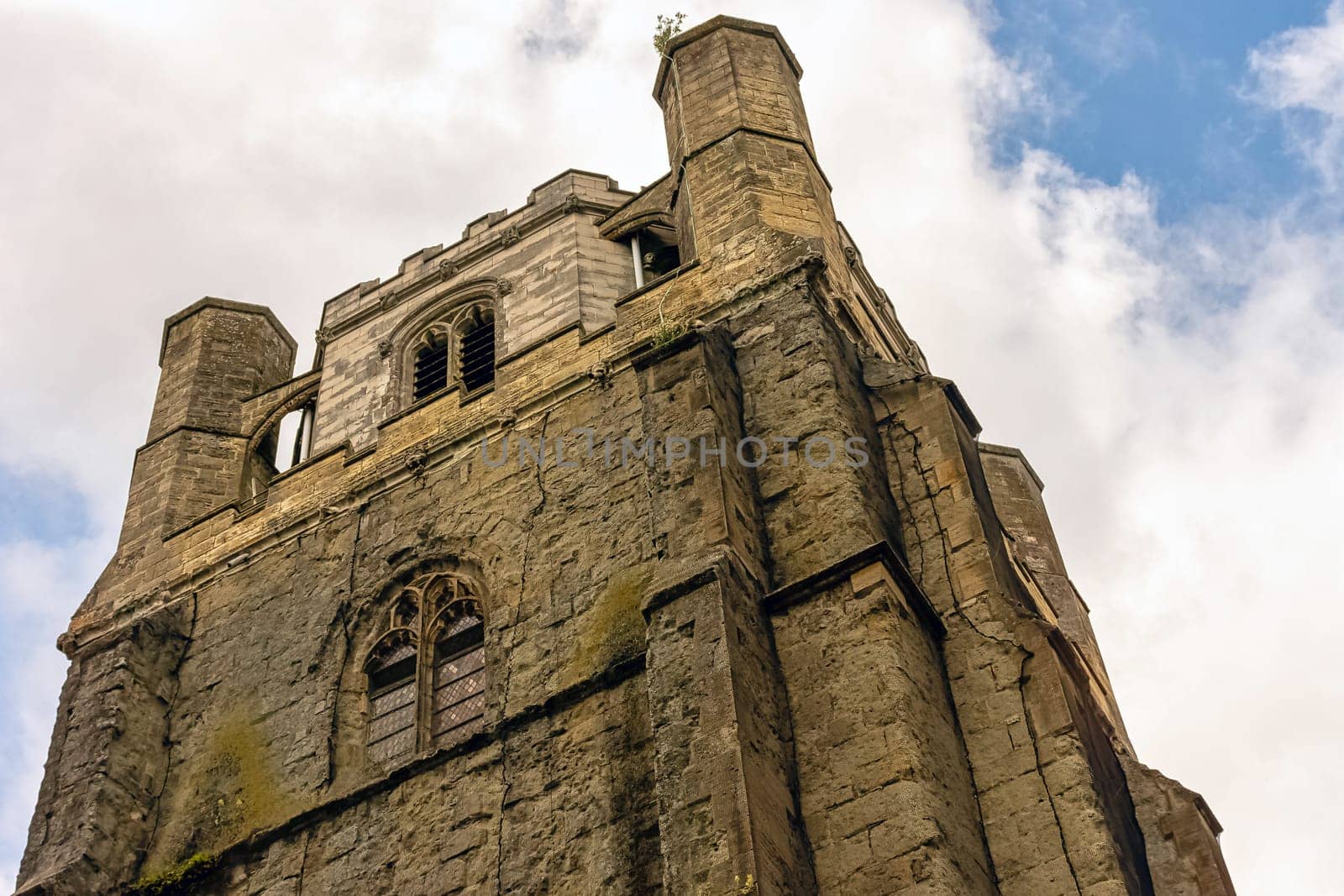 Chichester Cathedral (Cathedral Church of the Holy Trinity) free-standing medieval bell tower known as campanile in Chichester, West Sussex, United Kingdom