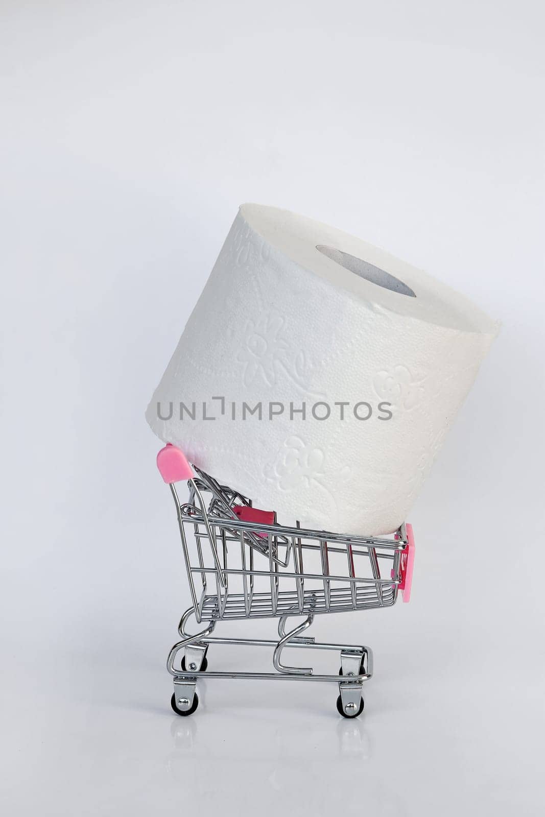 Purchase of toilet paper. Hoard purchases of toilet paper