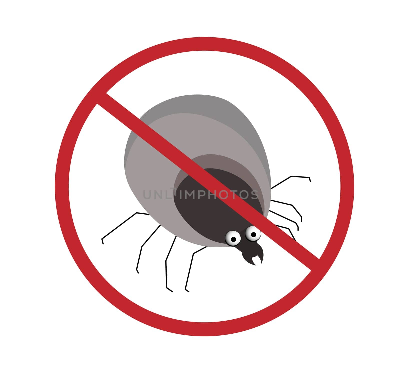 mite. tick a blood-sucking insect. The parasite is a tick. Summer epidemic. Lyme Disease