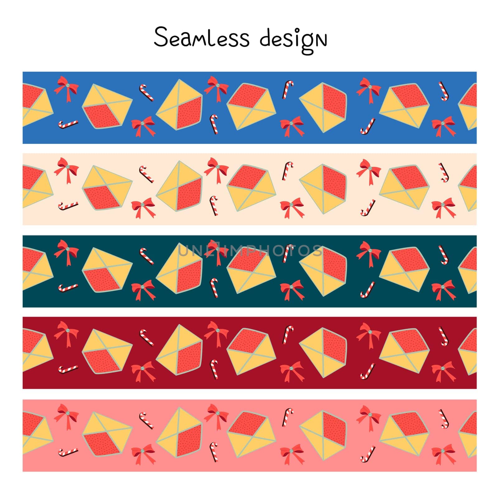 Festive border, template set. A large collection of congratulatory borders, ornaments, brushes. Abstract geometric dividers, sseasonal symbols design elements.
