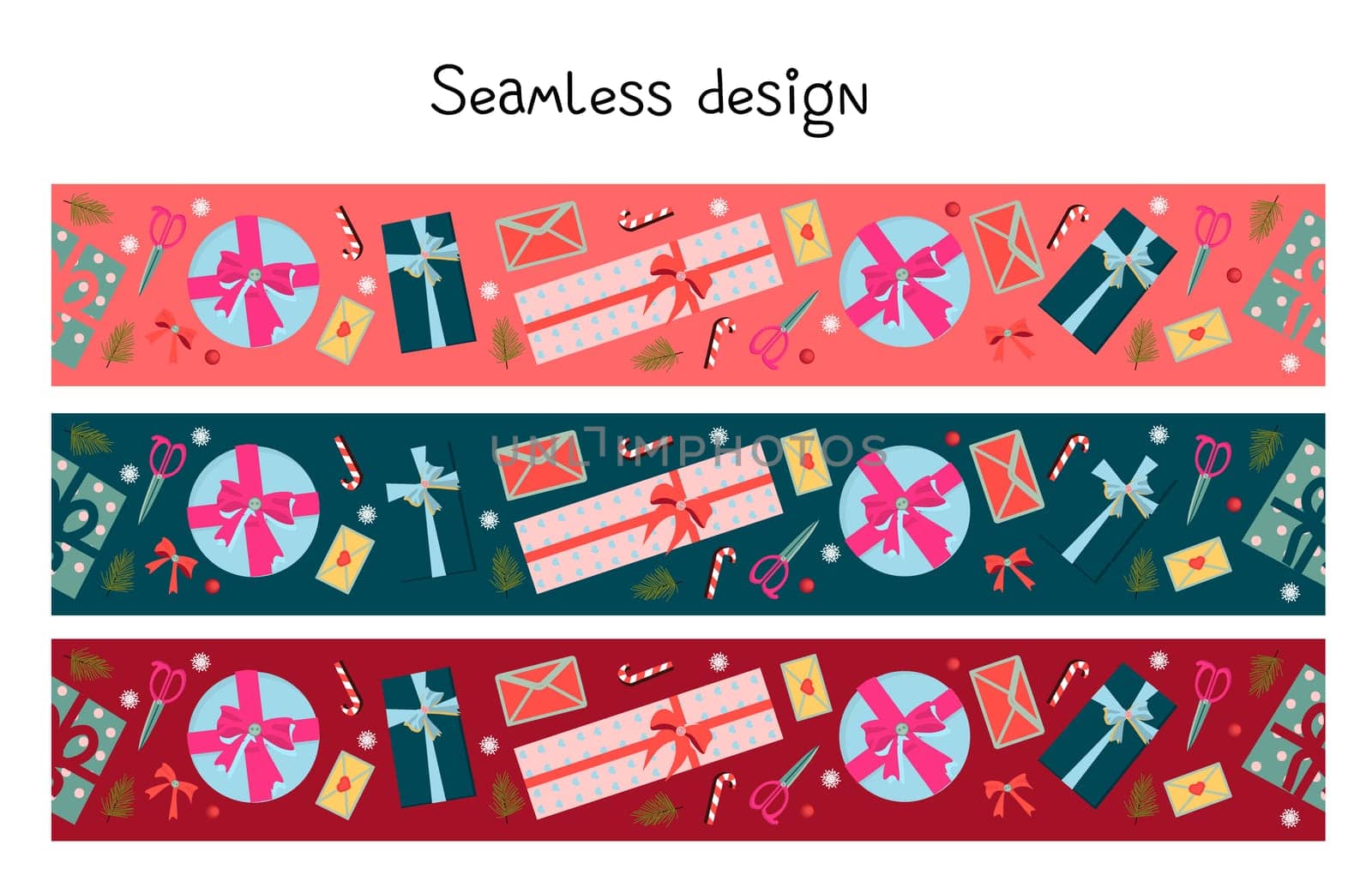 Festive border, template set. A large collection of congratulatory borders, ornaments, brushes. Abstract geometric dividers, sseasonal symbols design elements.