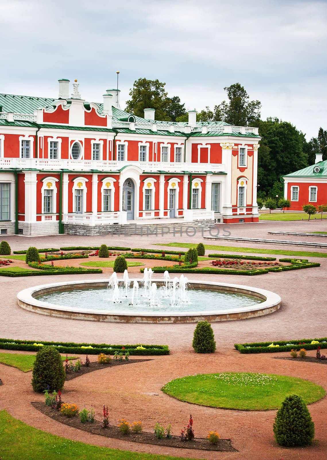 Kadriorg palace in Kadriorg park in Tallinn
