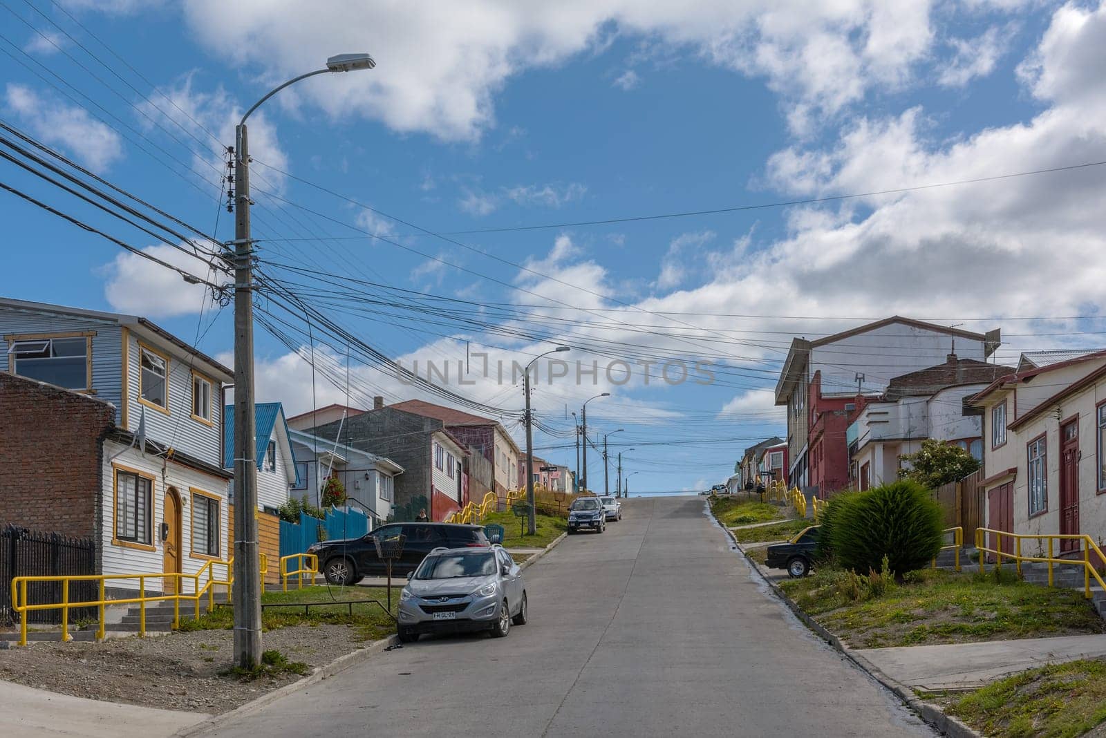 Cityscape of Punta Arenas, Magallanes Region, Chile