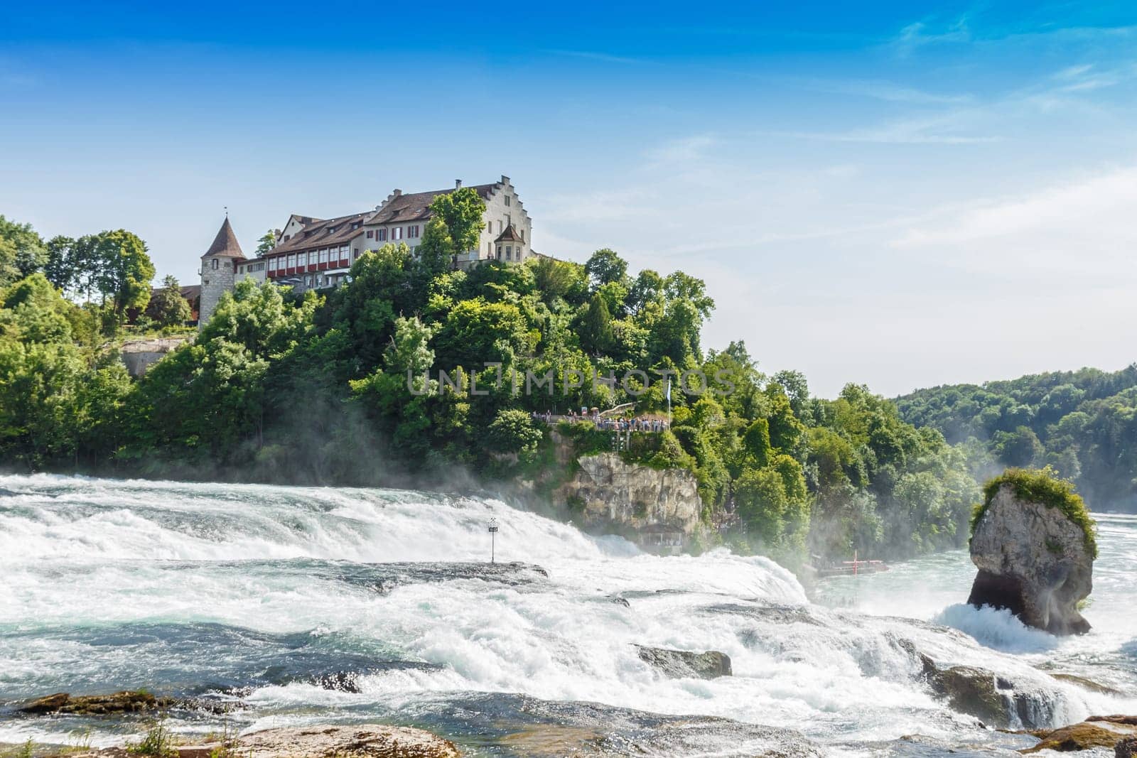 Rheinfall, Switzerland, The largest waterfall in Europe
