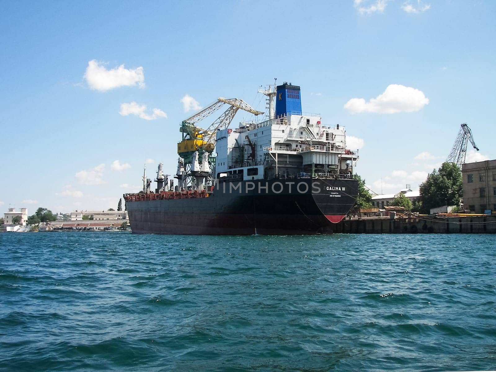 Republic of Crimea, Sevastopol - July 28, 2019: Vessels in the port of Sevastopol.
