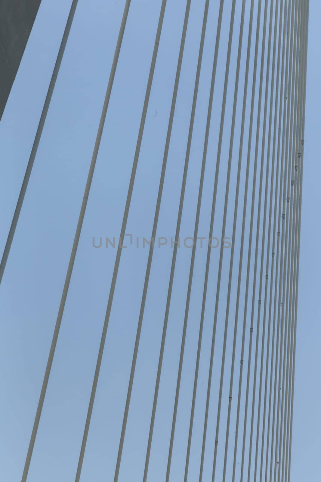 The Rio-Antirrio suspension bridge crossing Corinth Gulf in Greece