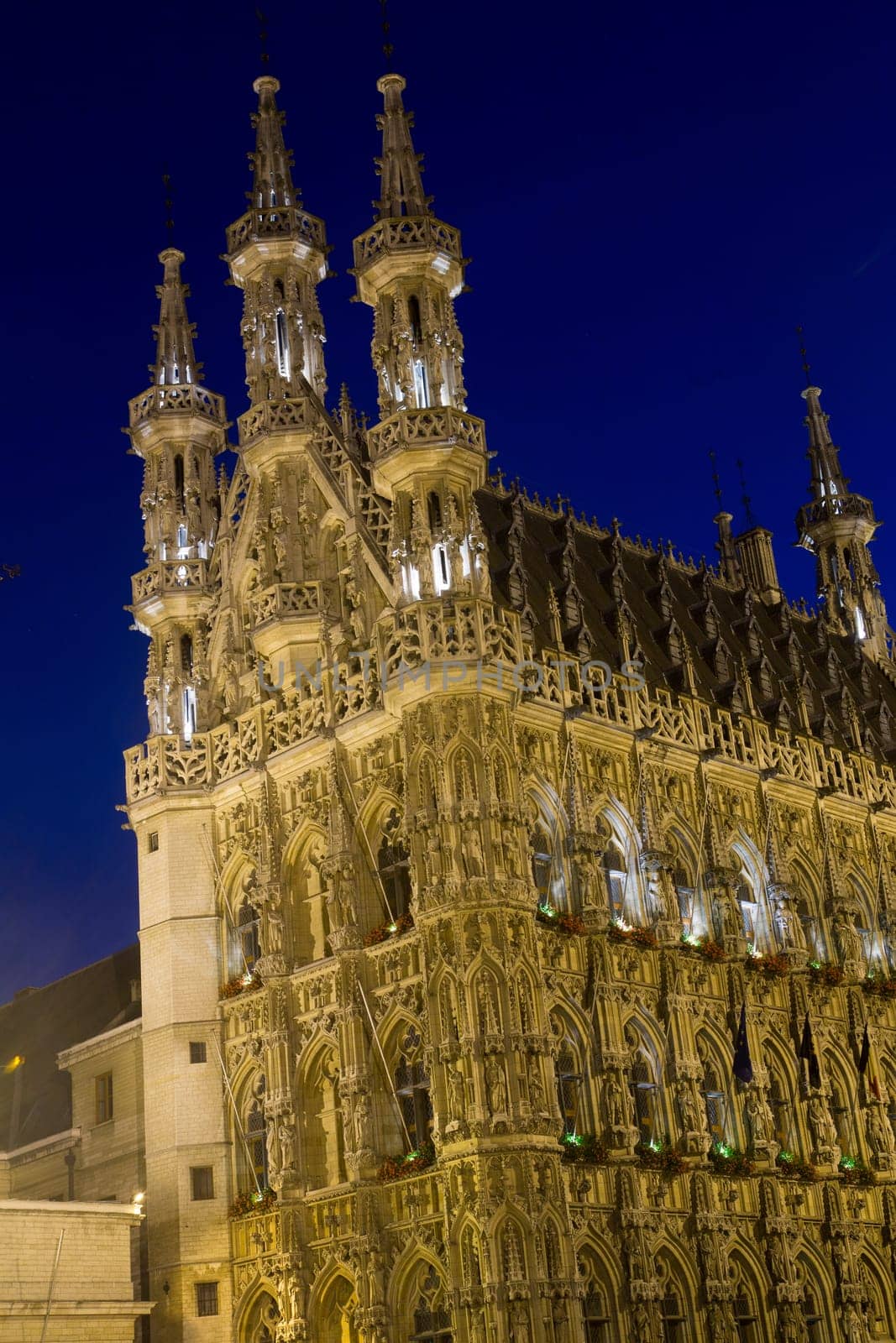 The old city hall building of Leuven, Belgium
