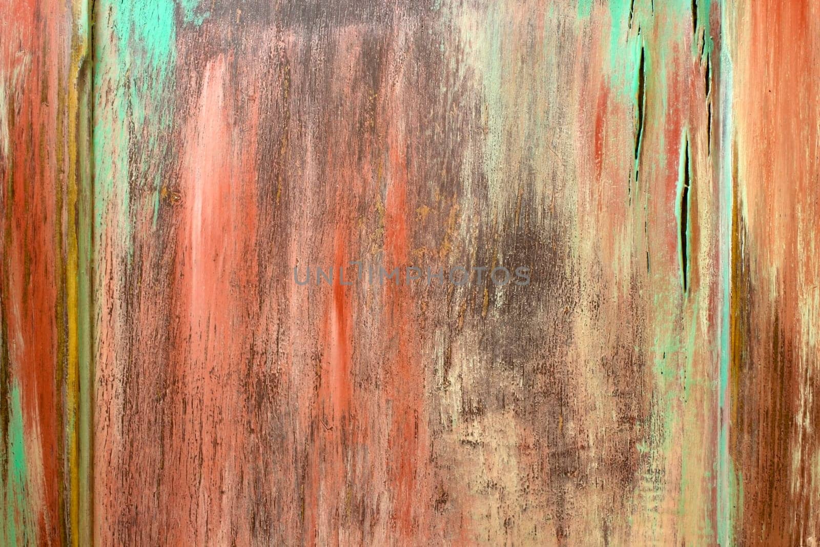 painted wood - abstract colorful background