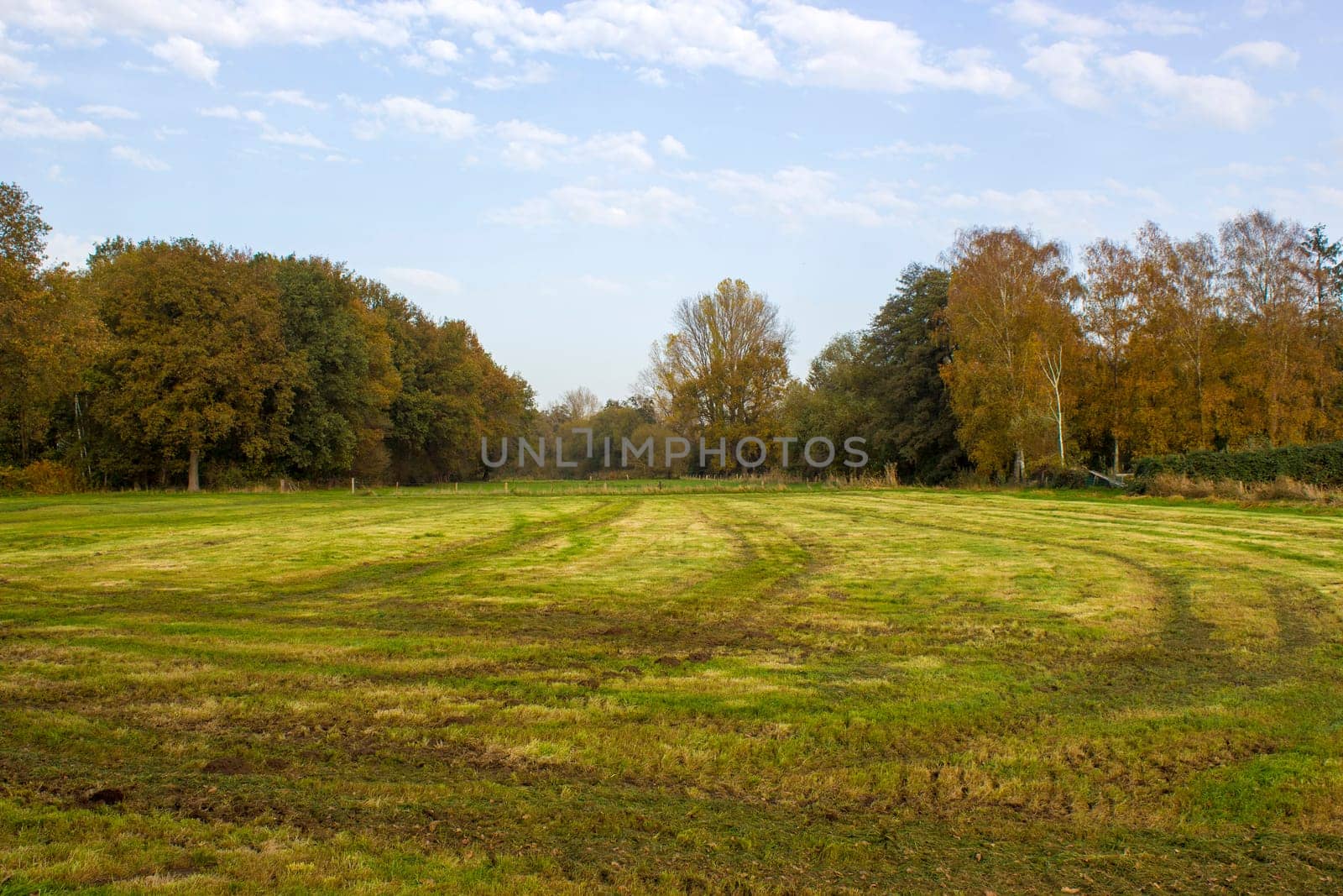 German countryside landscape, Lower Rhine Region