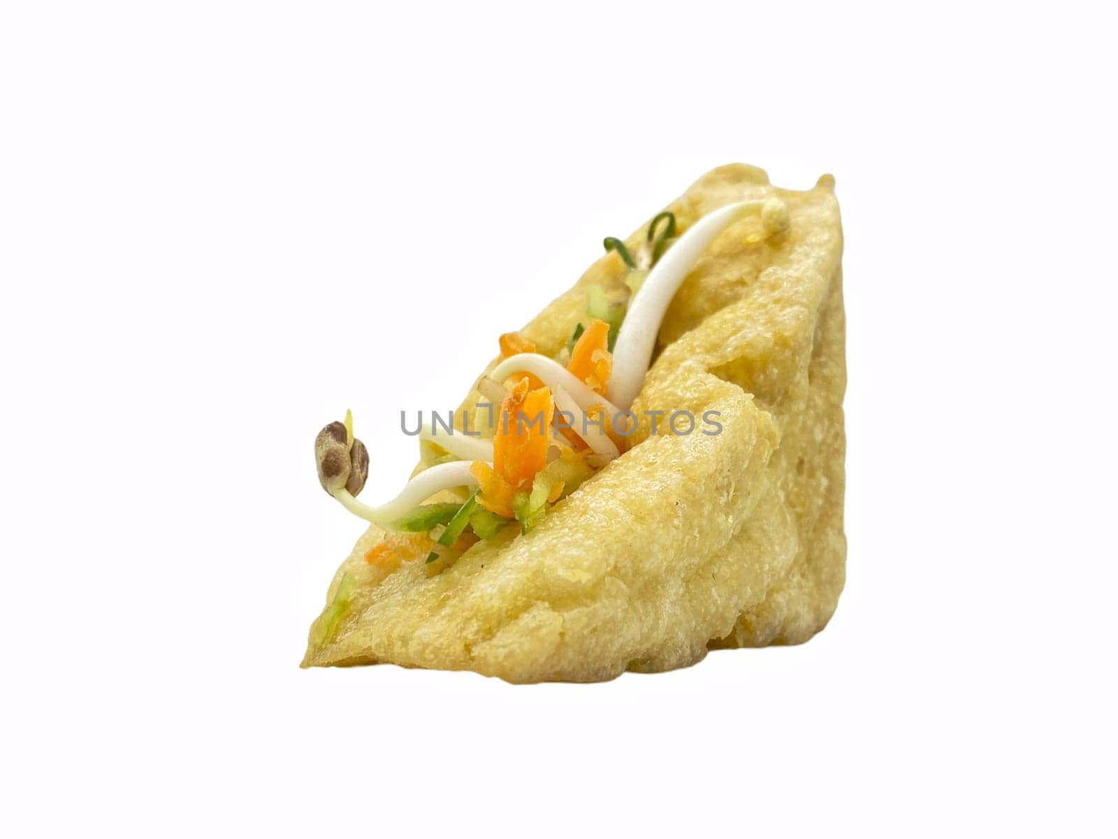 Malay cuisine or Stuffed Tofu called Tauhu sumbat
