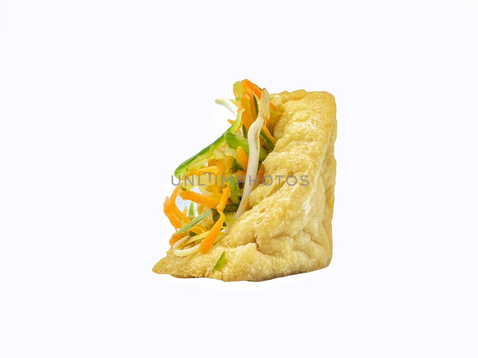 Malay cuisine or Stuffed Tofu called Tauhu sumbat