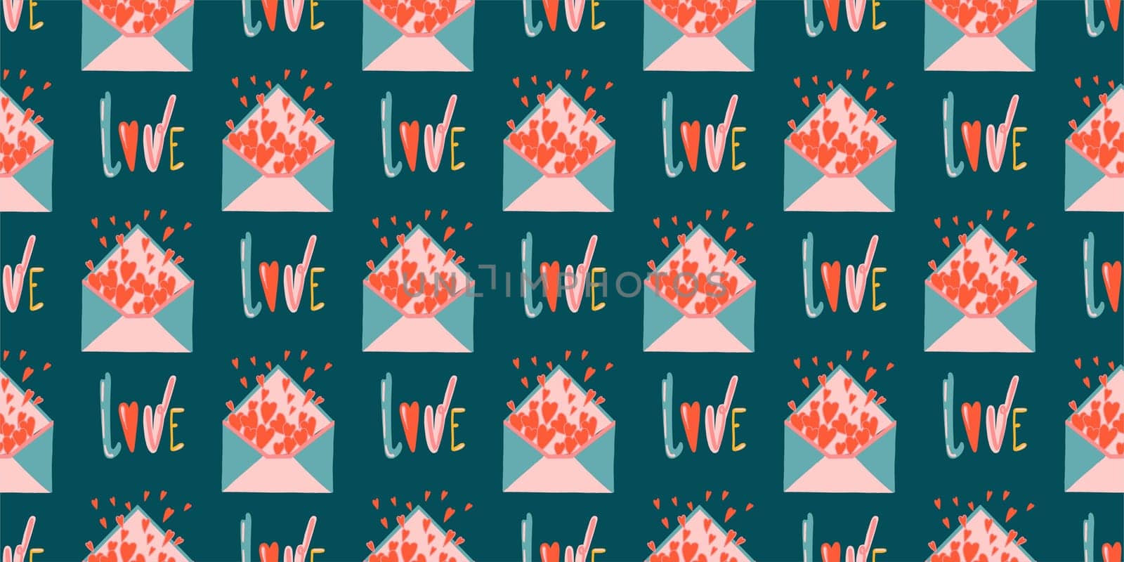 Modern paper art seamless pattern with pattern for wallpaper design. Seamless patterns. Background, wallpaper. Vector design template. Abstract retro vector texture. Valentine's day pattern.