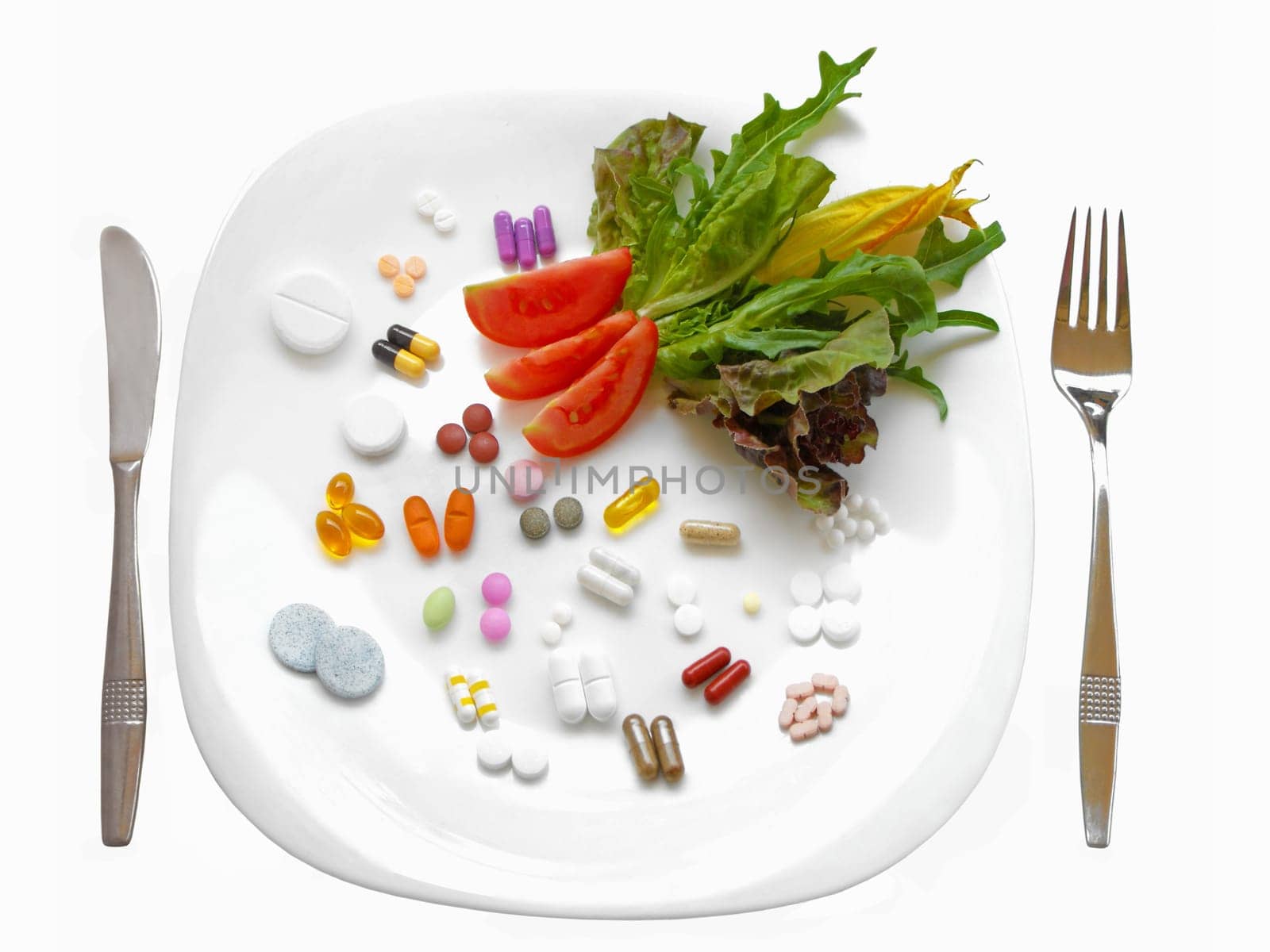 Food Supplements vs Healthy Diet