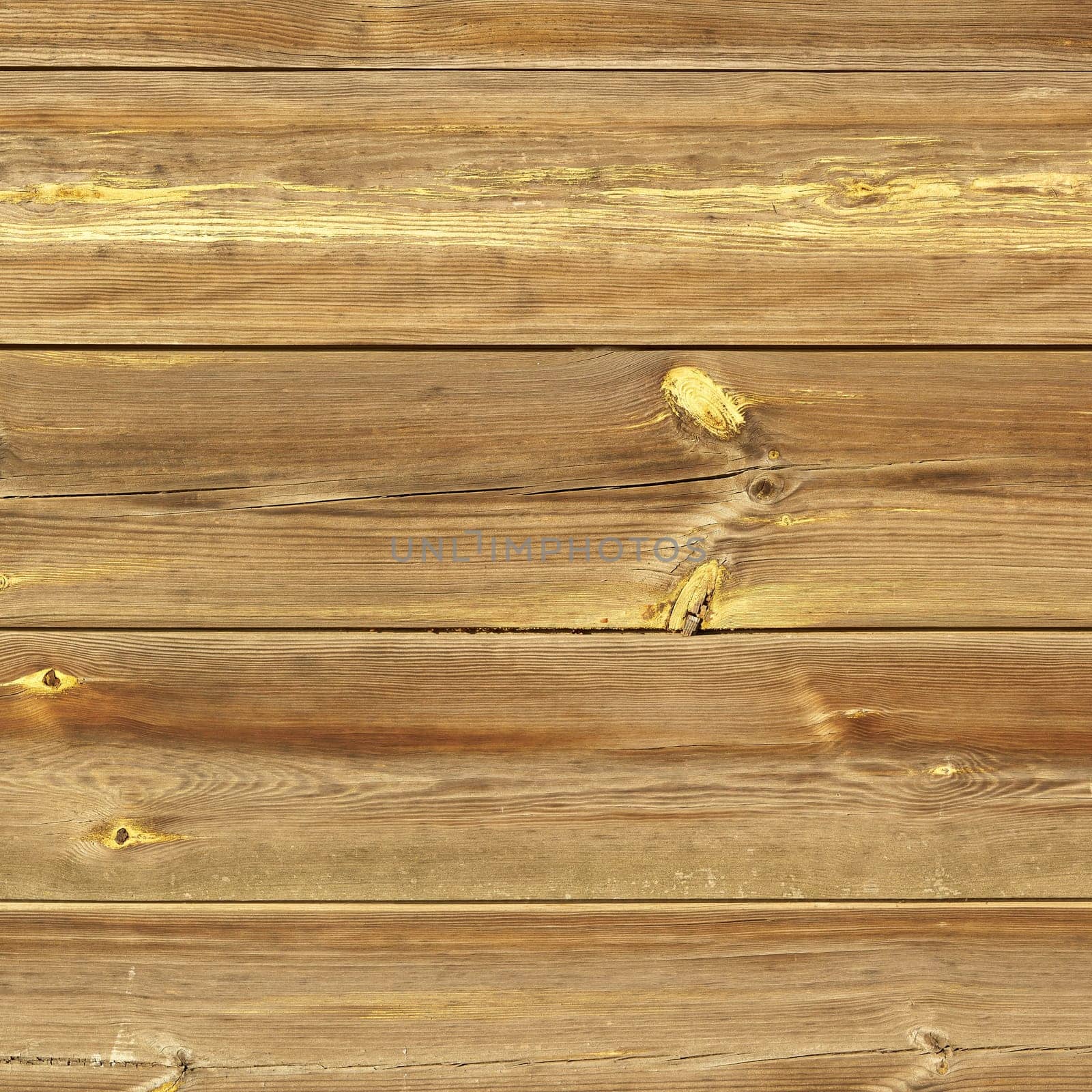 Structure of planks of a wooden fence