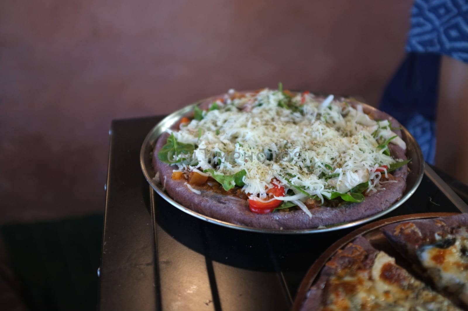 Delicious homemade  Art. The process of making cheese pizza